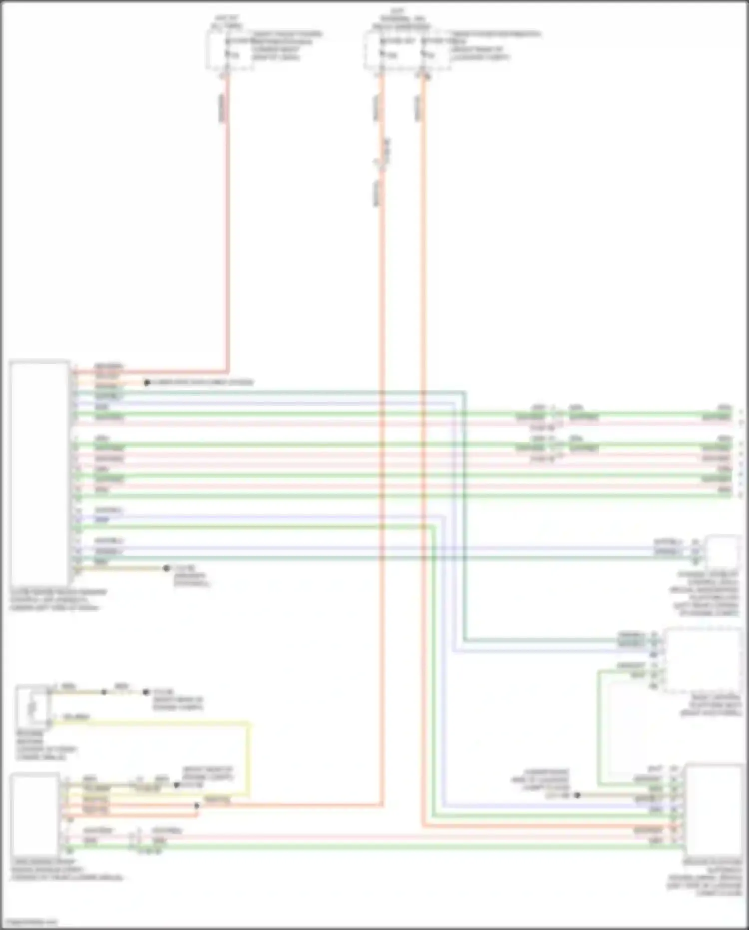XM BMW G09 (2022-2024): Driver assistance circuit (1 of 2)