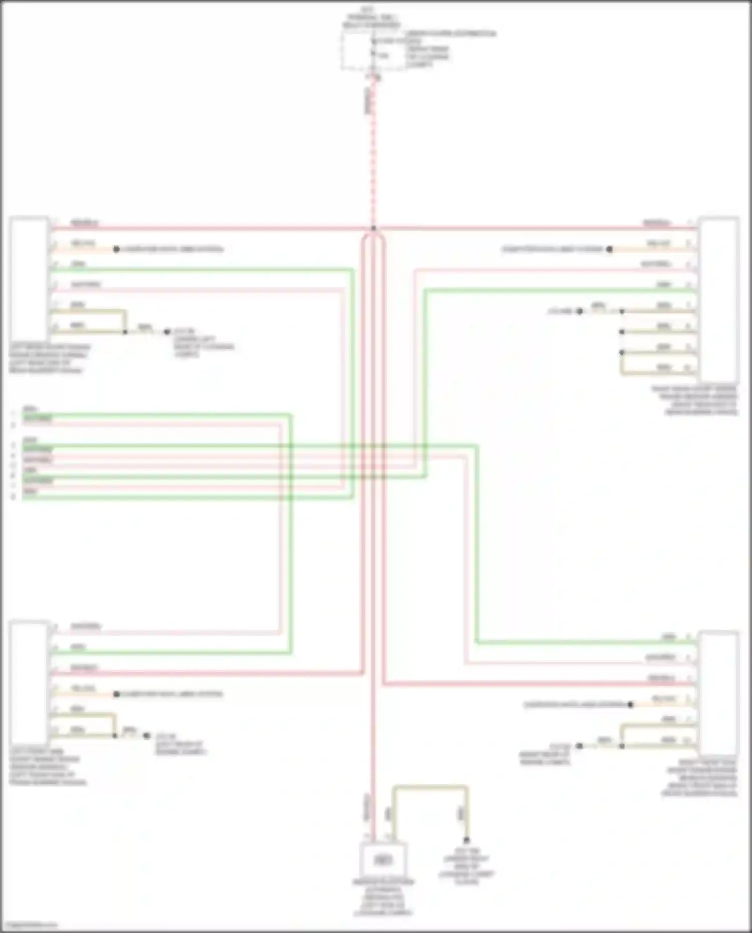XM BMW G09 (2022-2024): Driver assistance circuit (2 of 2)