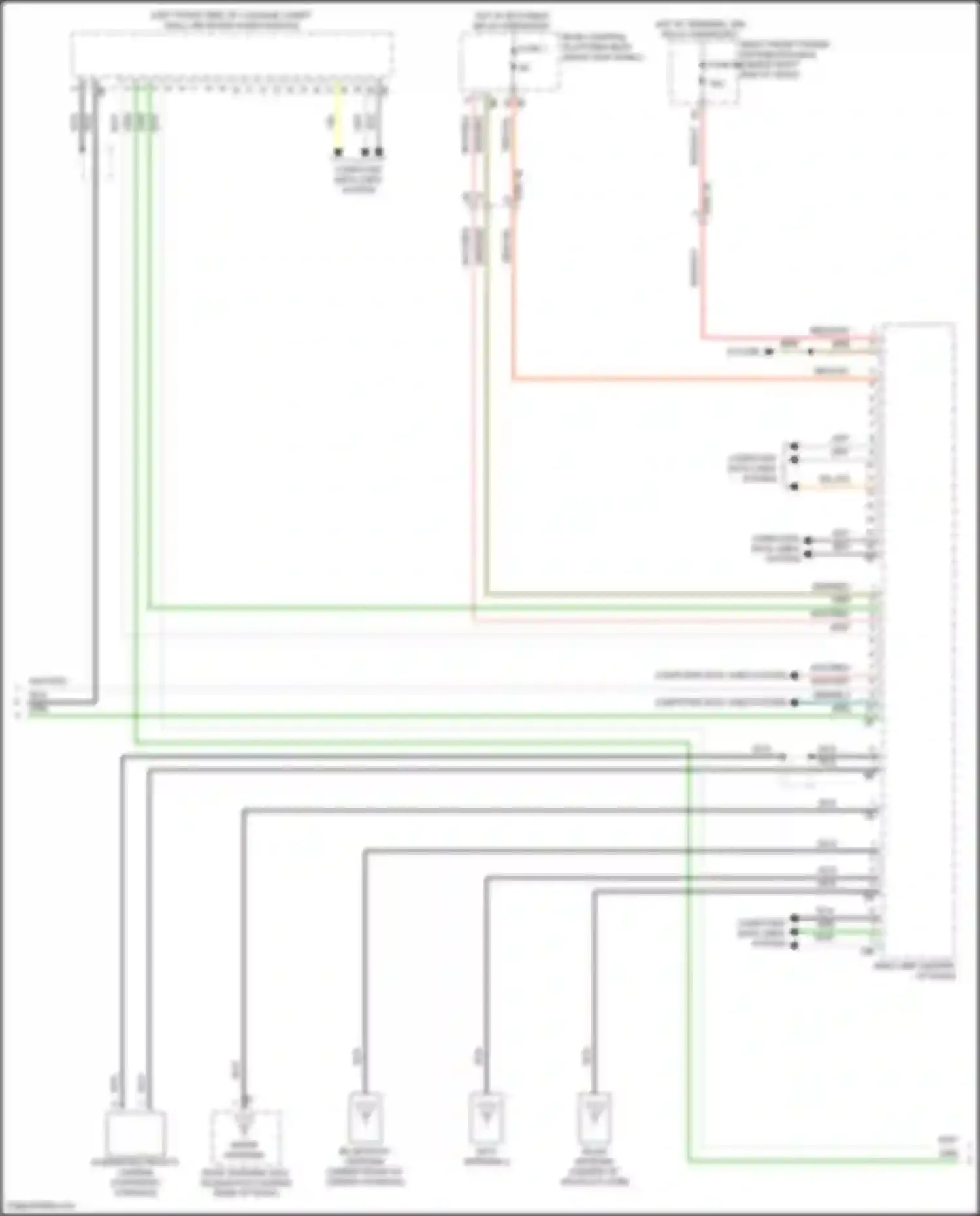 XM BMW G09 (2022-2024): Navigation circuit, high level (4 of 6)