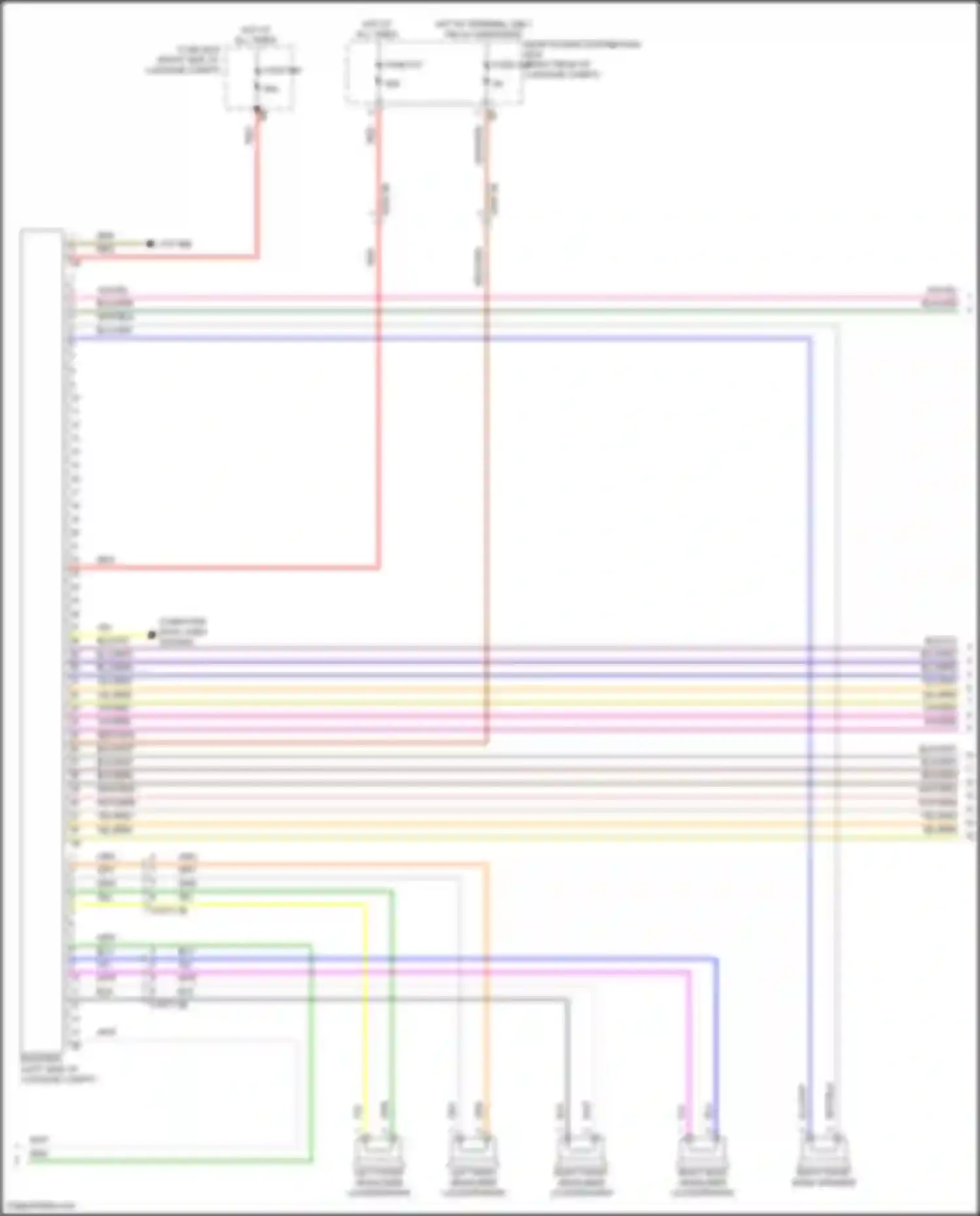 XM BMW G09 (2022-2024): Navigation circuit, high level (5 of 6)