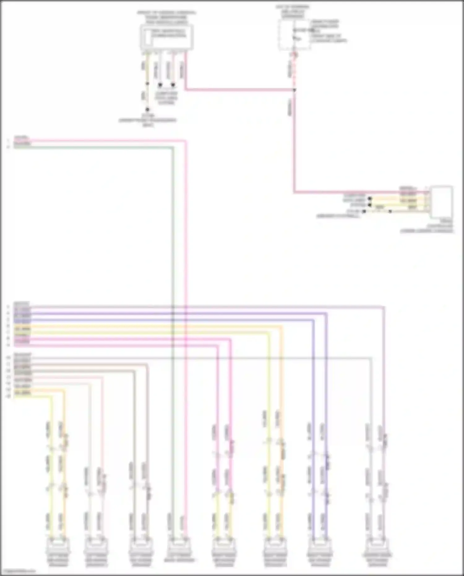 XM BMW G09 (2022-2024): Navigation circuit, high level (6 of 6)