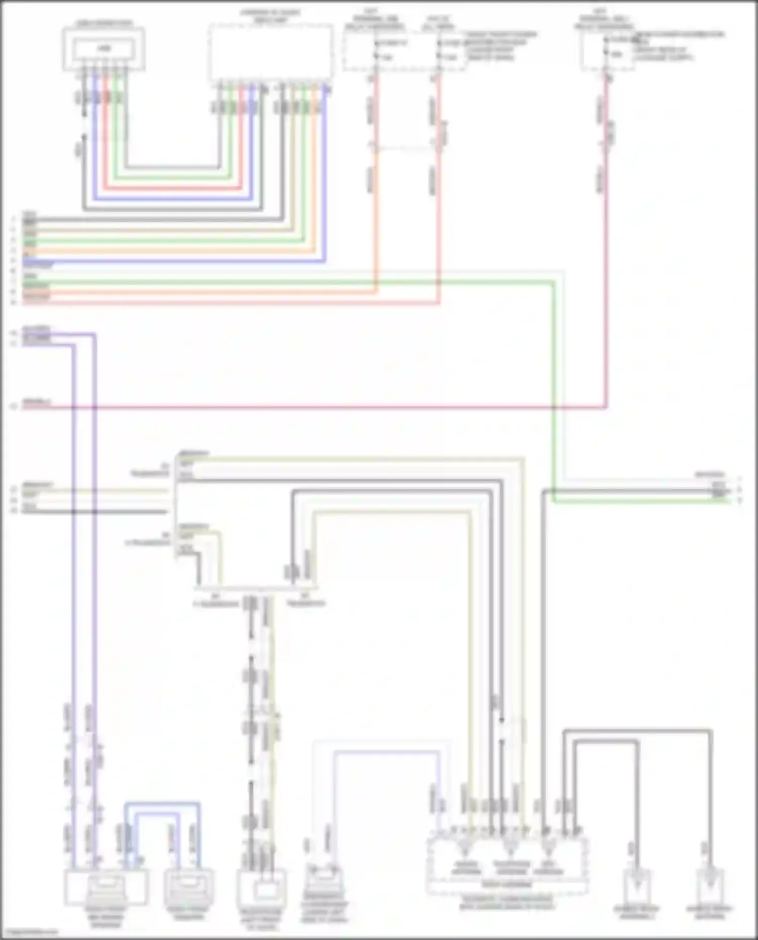 XM BMW G09 (2022-2024): Navigation circuit, mid level (3 of 5)