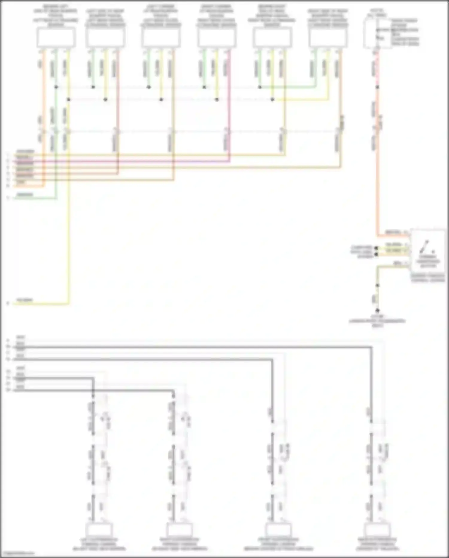 XM BMW G09 (2022-2024): Parking assistant circuit (2 of 2)