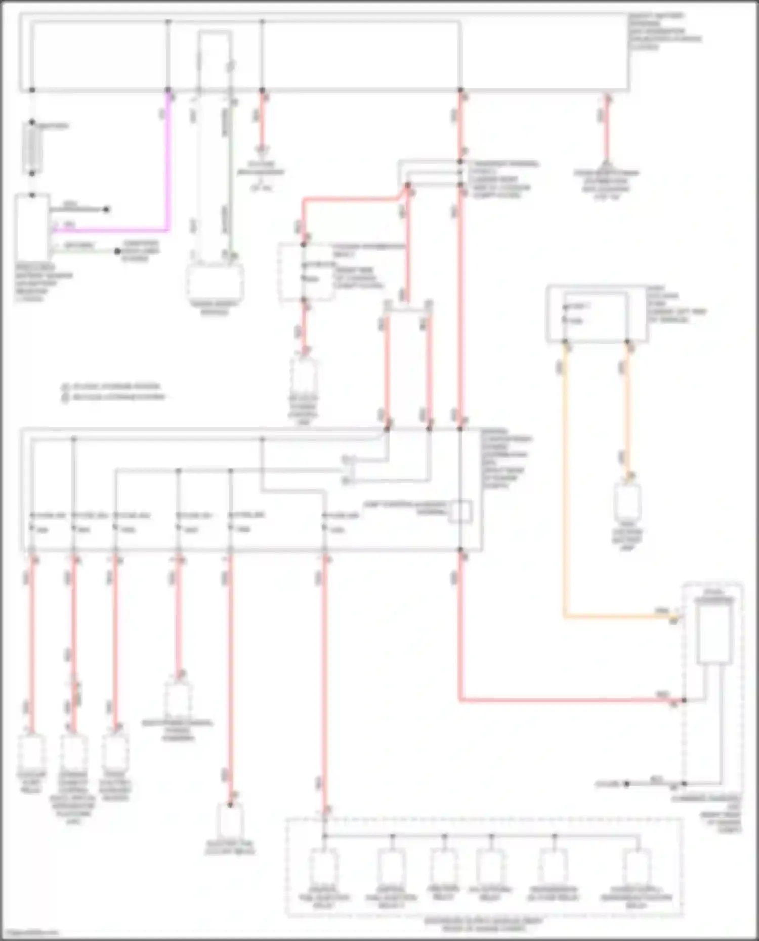 XM BMW G09 (2022-2024): Power distribution circuit (1 of 10)