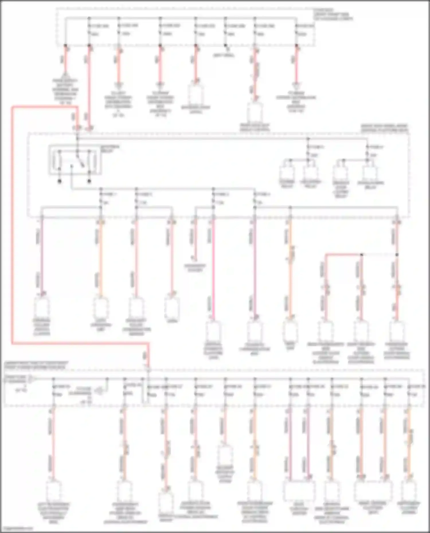 XM BMW G09 (2022-2024): Power distribution circuit (2 of 10)