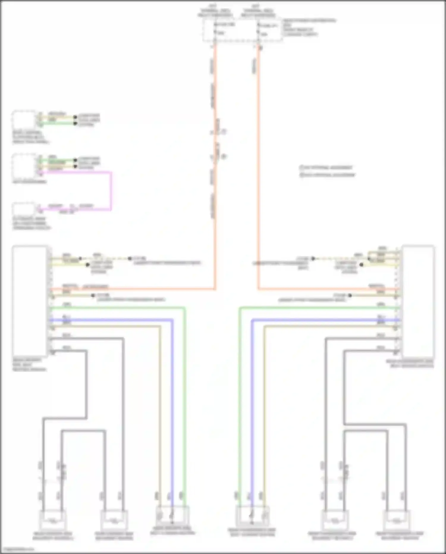 XM BMW G09 (2022-2024): Rear heated seats circuit