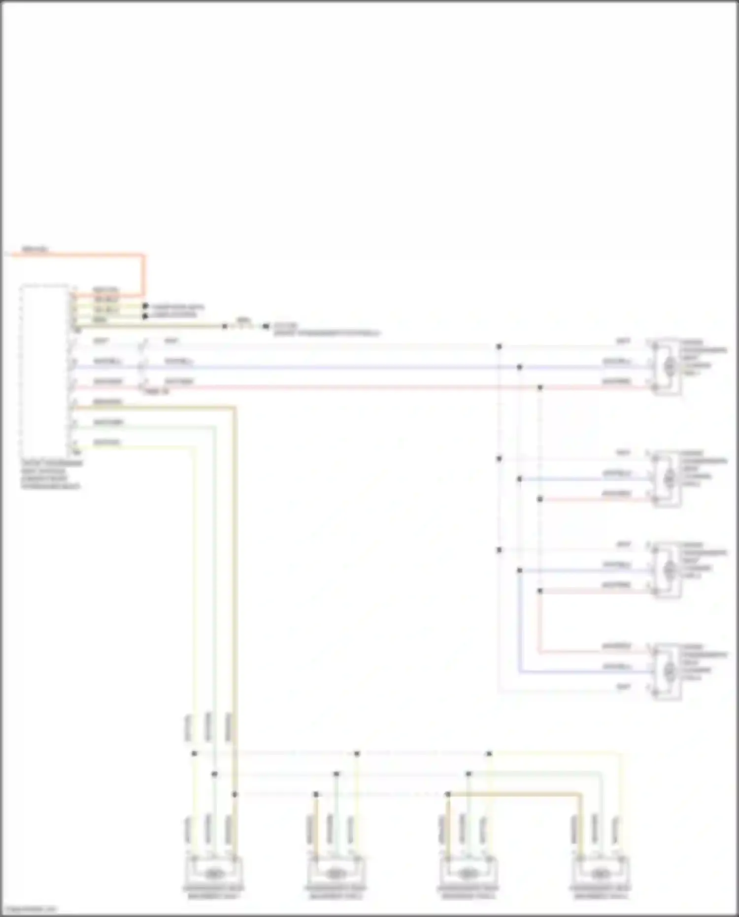 XM BMW G09 (2022-2024): Seat ventilation circuit (2 of 2)