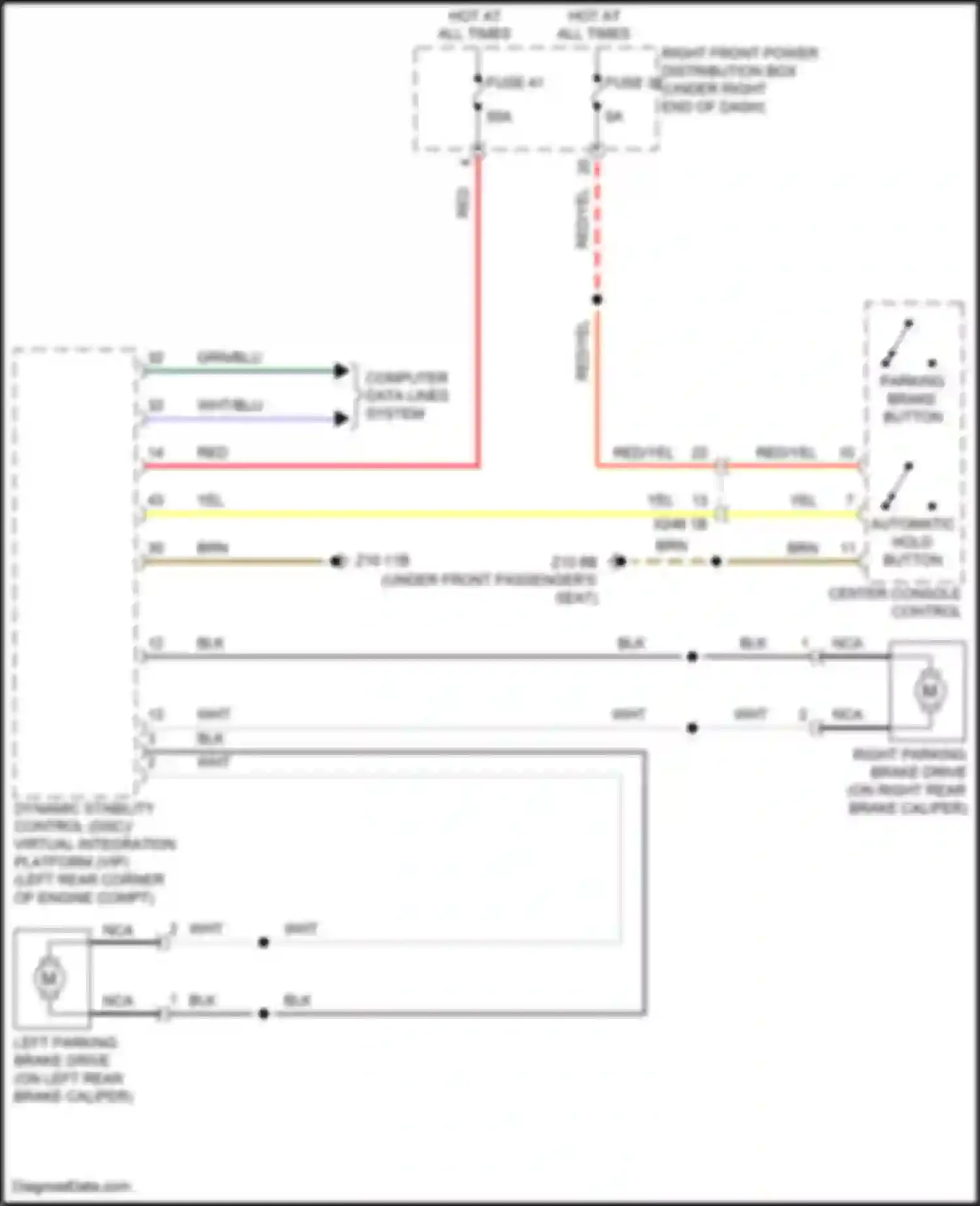 XM BMW G09 (2022-2024): Shift interlock circuit