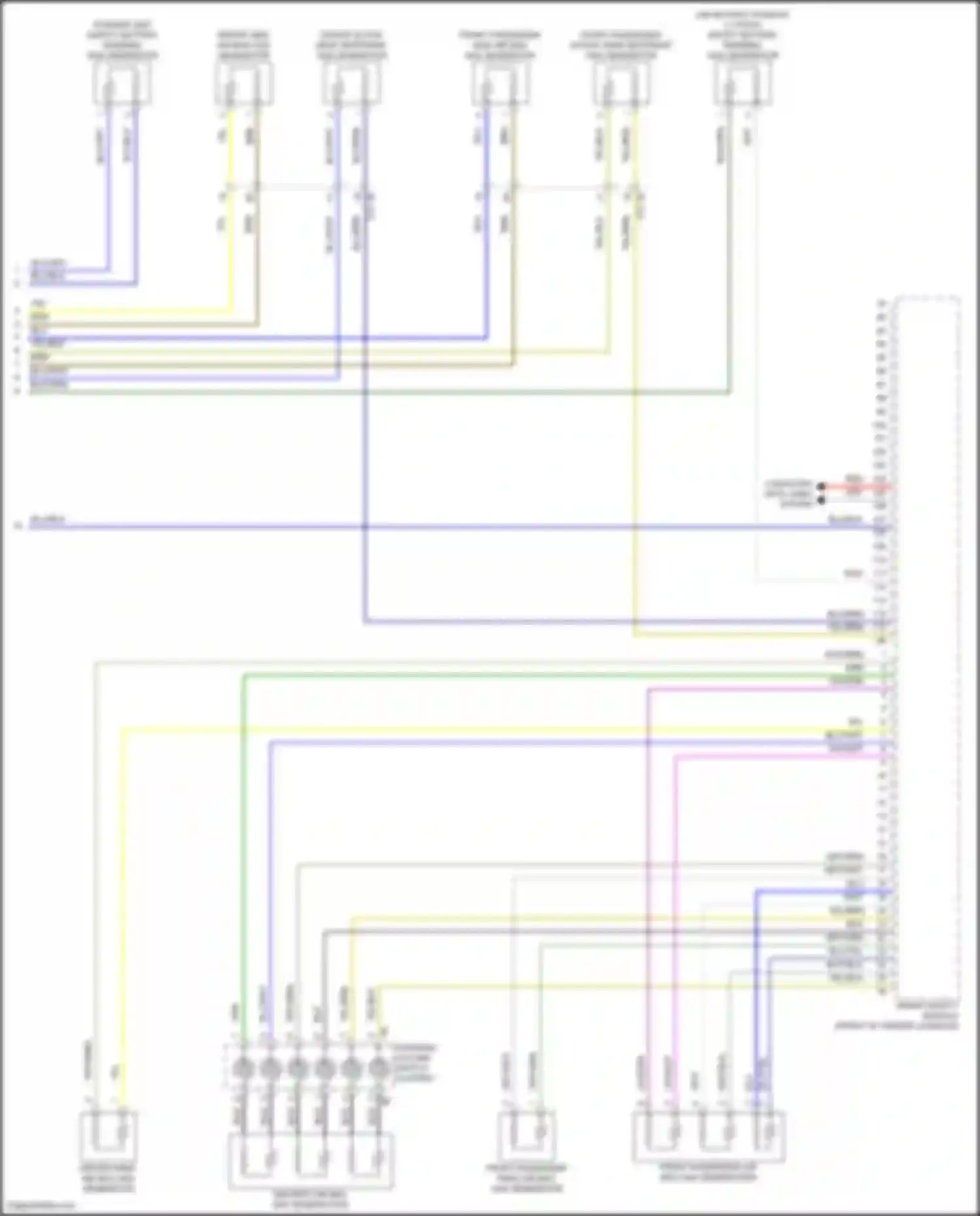 XM BMW G09 (2022-2024): Supplemental restraints circuit (5 of 5)