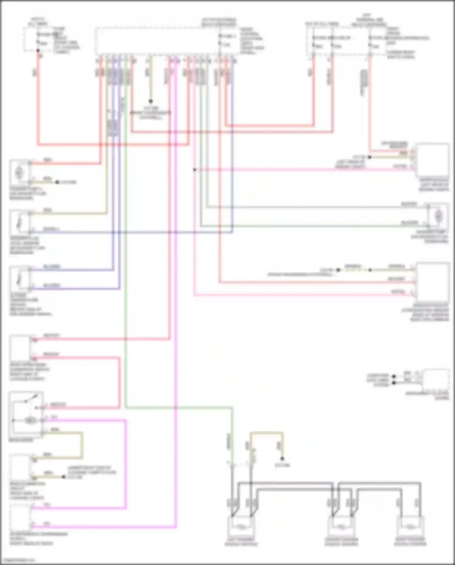 XM BMW G09 (2022-2024): Wiper/washer circuit