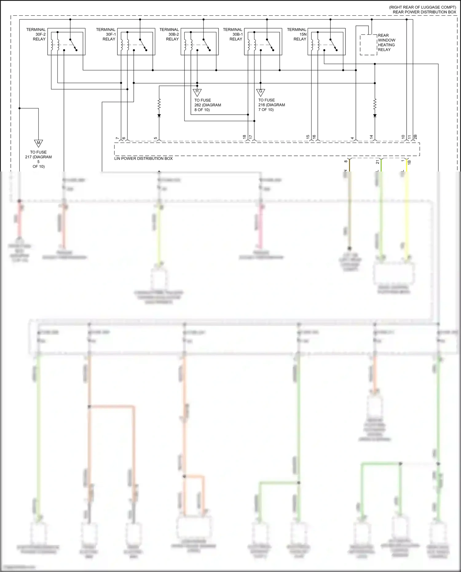 BMW XM G09 (2022-2024) automatic air recirculation control sensor wiring diagram  (3 of 3)