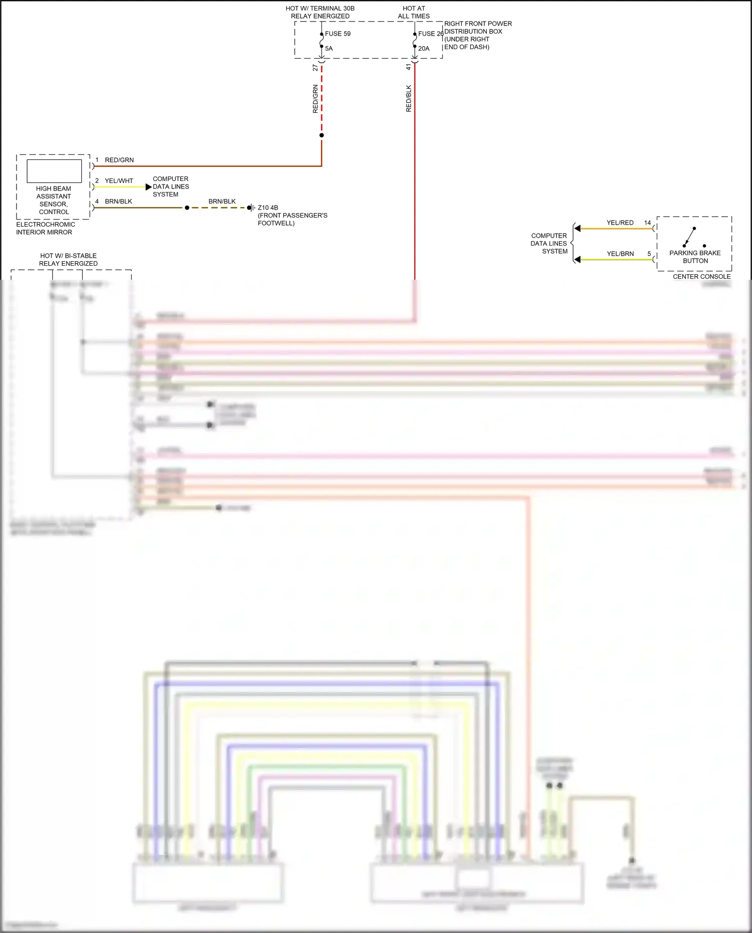 BMW XM G09 (2022-2024) computer data lines system wiring diagram  (35 of 82)