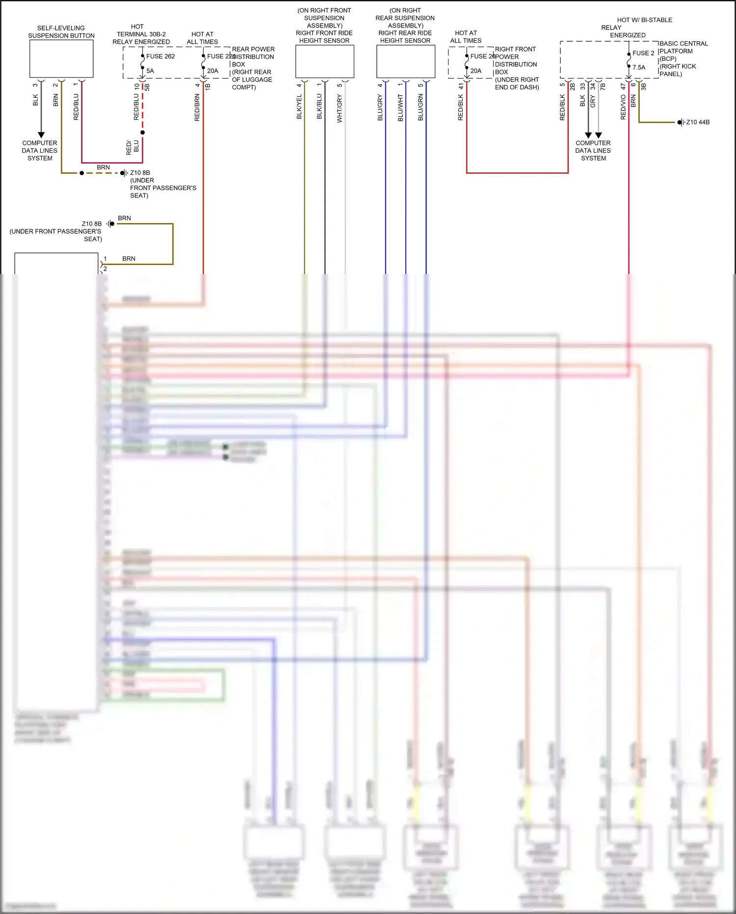 BMW XM G09 (2022-2024) computer data lines system wiring diagram  (48 of 82)