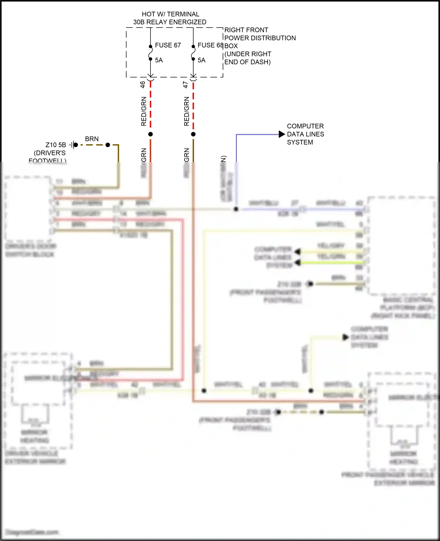 BMW XM G09 (2022-2024) computer data lines system wiring diagram  (12 of 82)