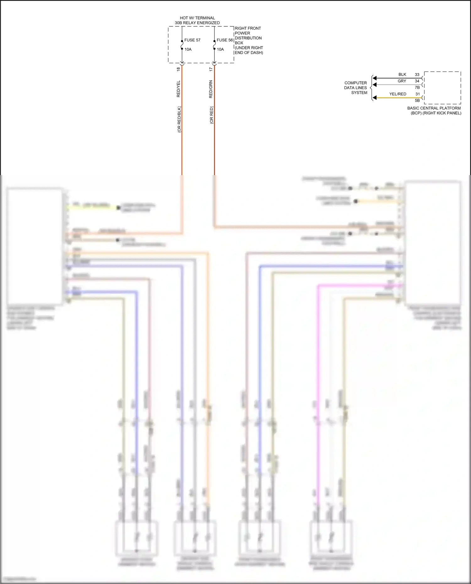 BMW XM G09 (2022-2024) computer data lines system wiring diagram  (21 of 82)