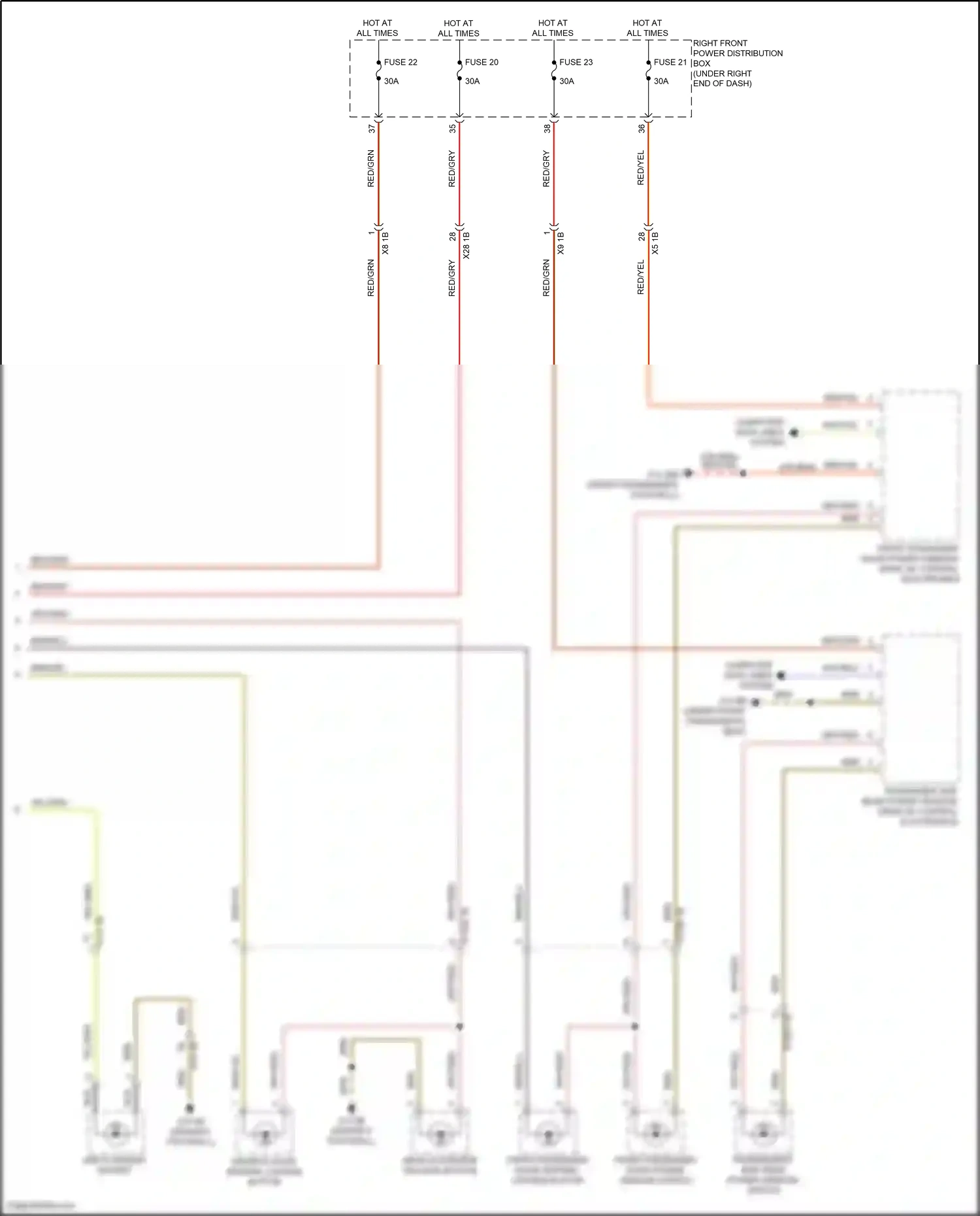 BMW XM G09 (2022-2024) computer data lines system wiring diagram  (76 of 82)