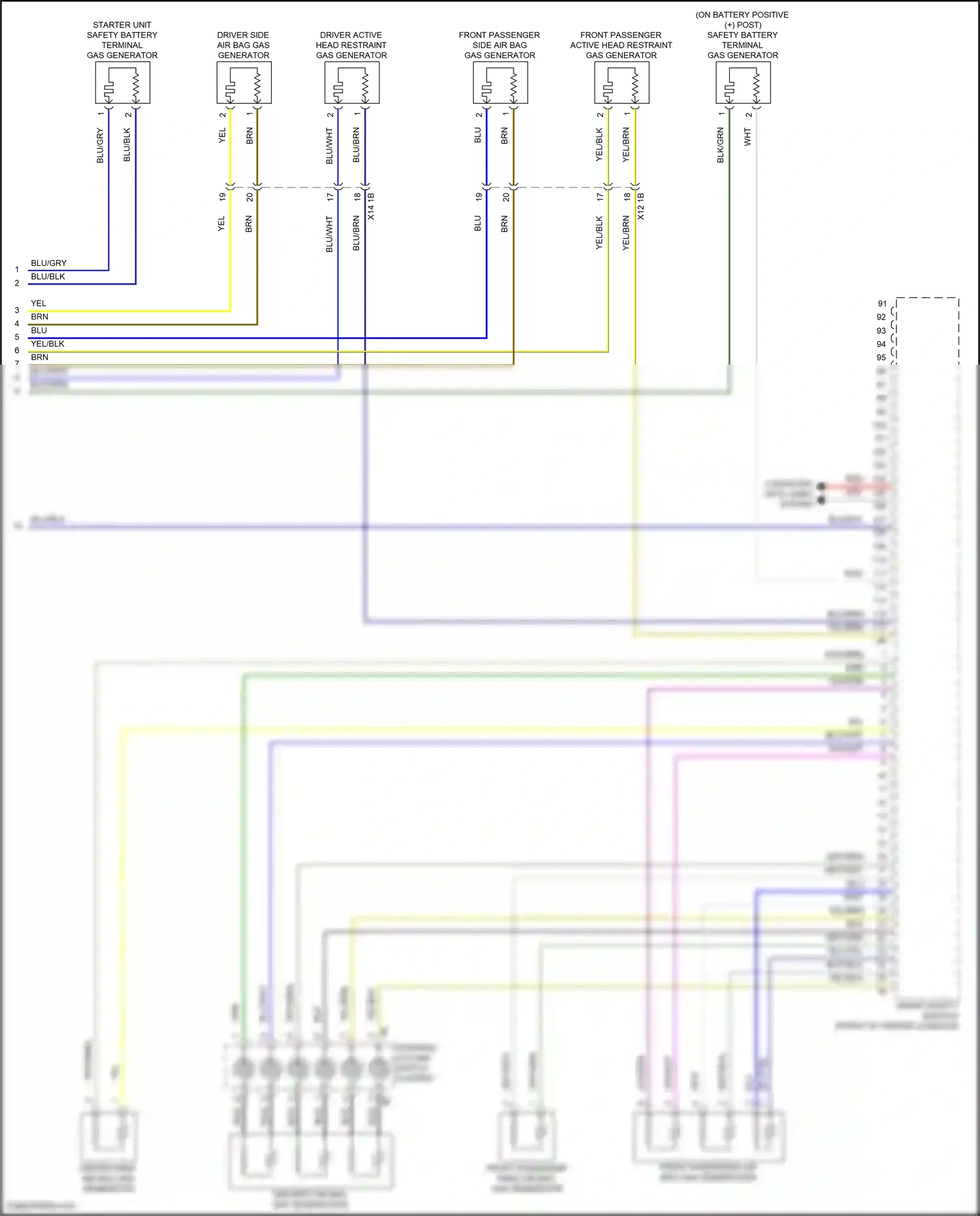 BMW XM G09 (2022-2024) computer data lines system wiring diagram  (10 of 82)