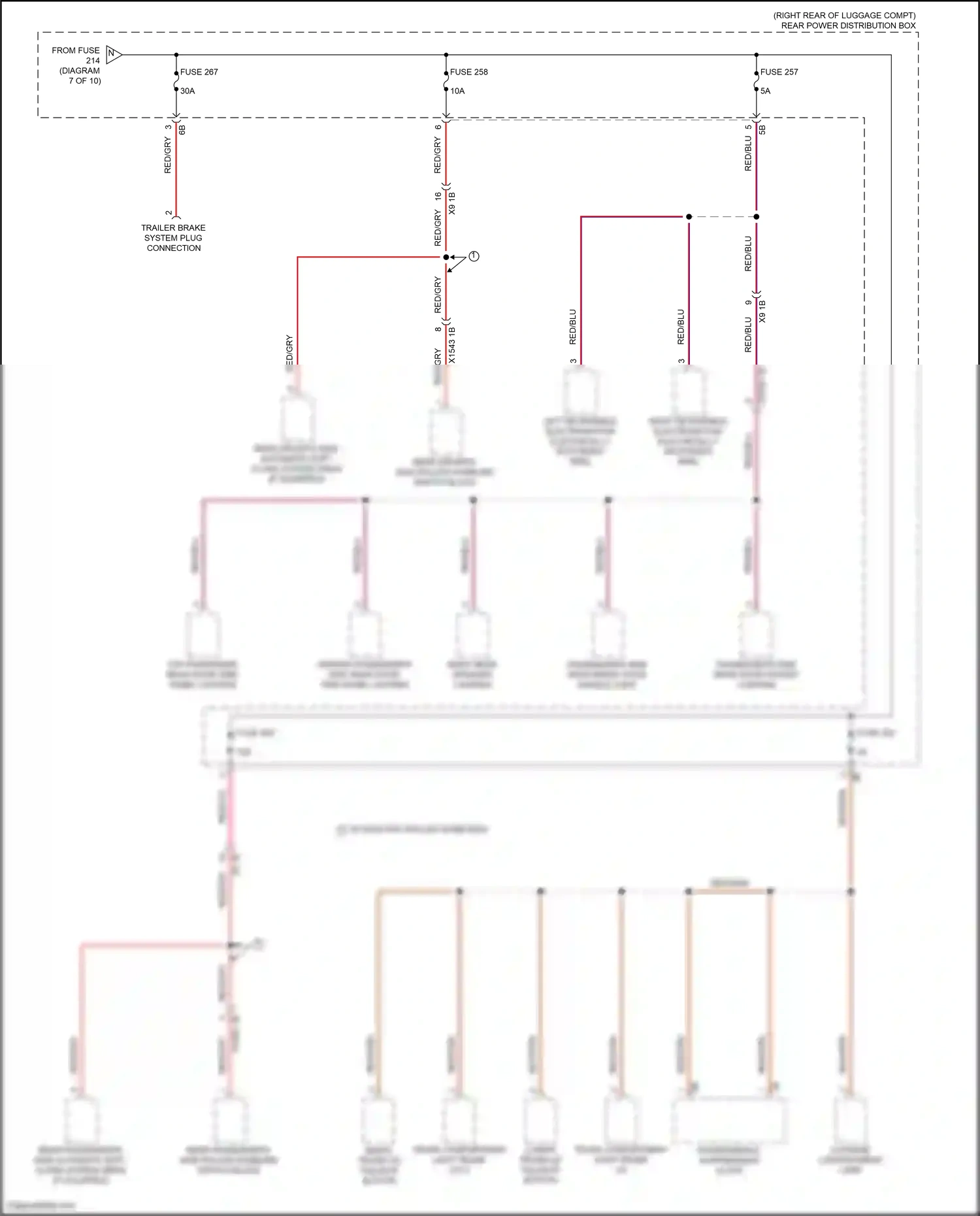 BMW XM G09 (2022-2024) interference suppression filter wiring diagram  (2 of 2)