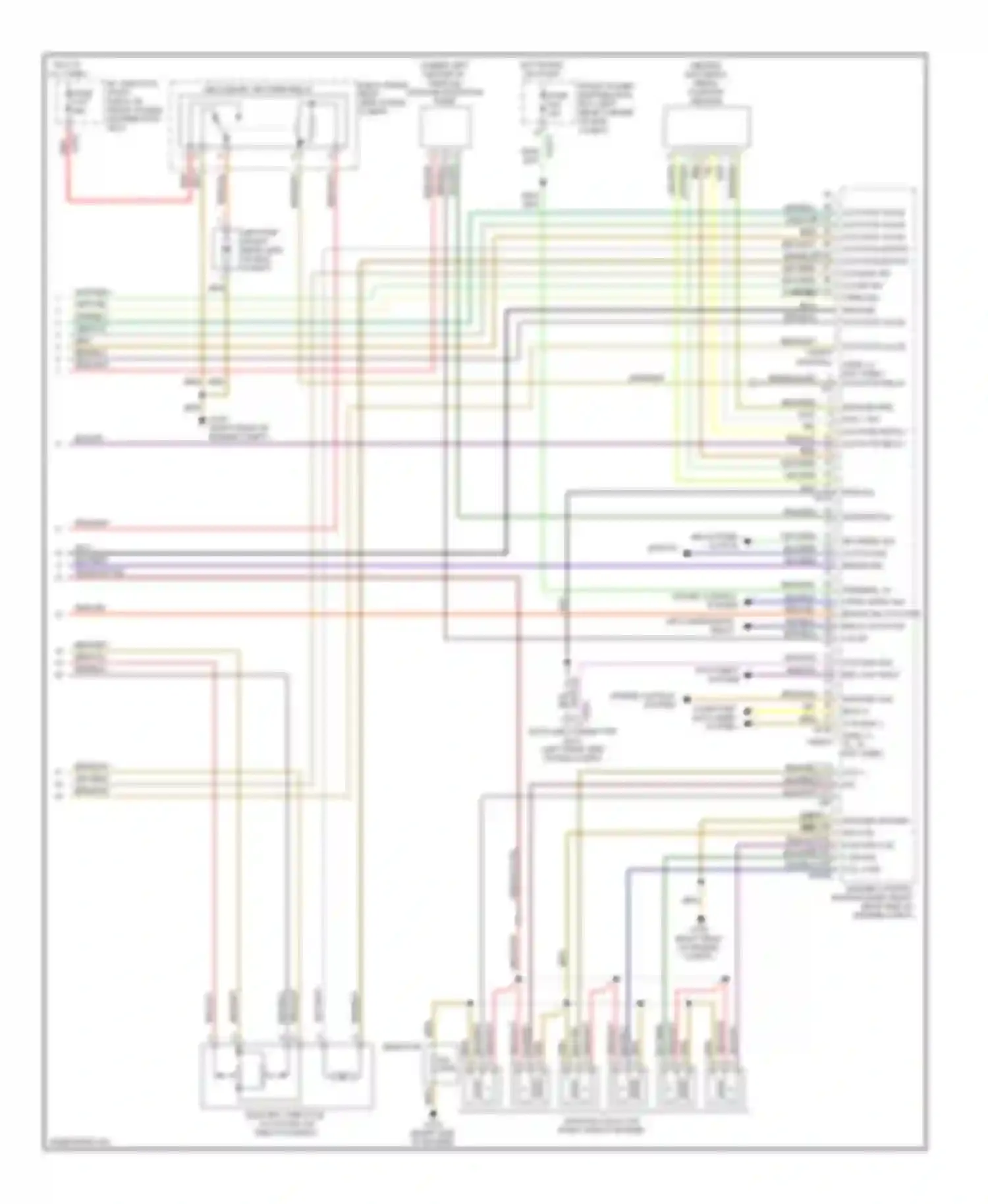 Z3 BMW E36 facelift (2000-2002): Wiring diagram engine performance 3.0l (3 of 3)
