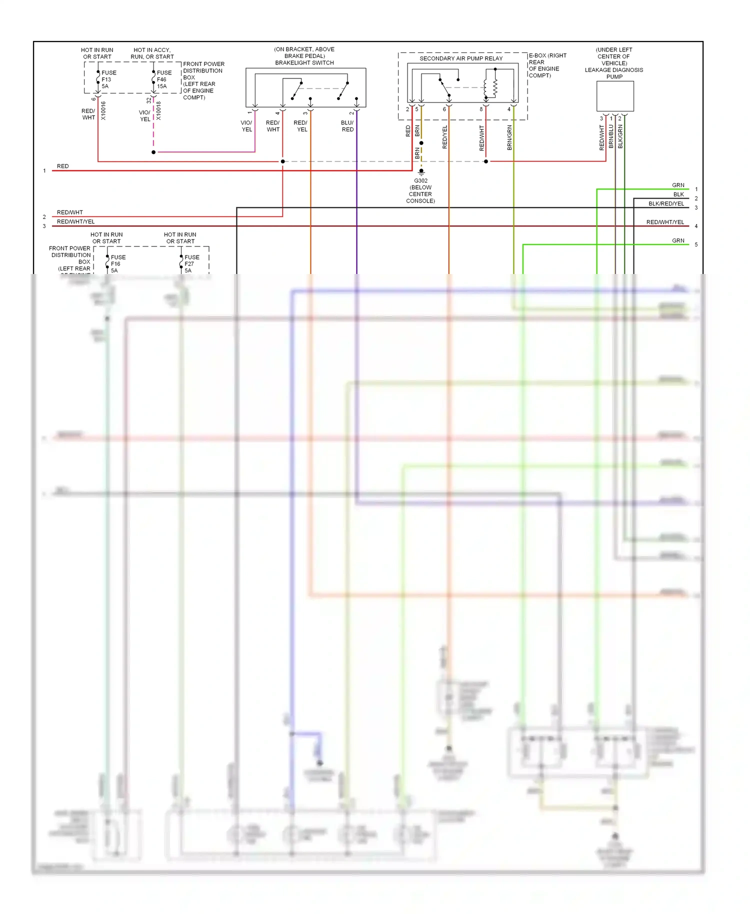 Wiring diagram brn/grn for BMW Z3 E36 facelift (2000-2002) (9 of 12)