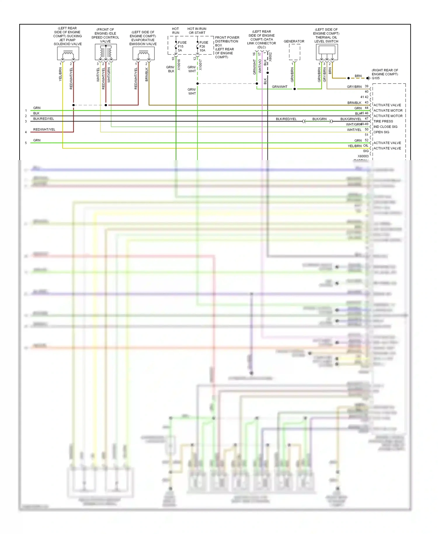 Wiring diagram grn/brn for BMW Z3 E36 facelift (2000-2002) (4 of 4)