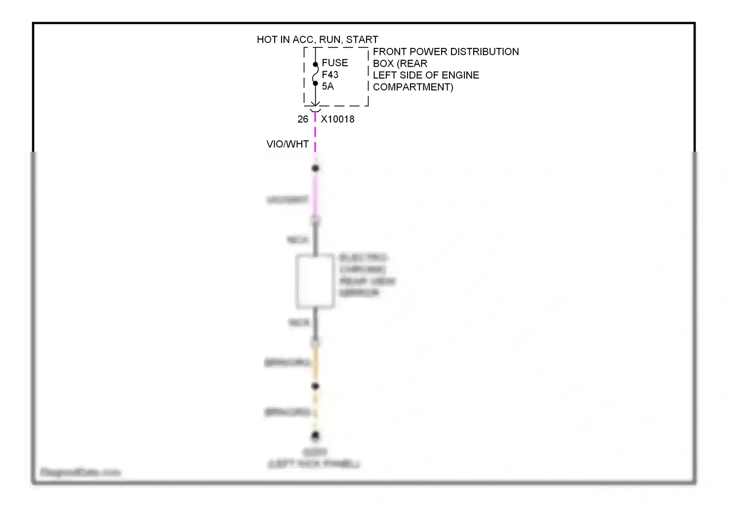 Wiring diagram nca for BMW Z3 E36 facelift (2000-2002) (33 of 47)