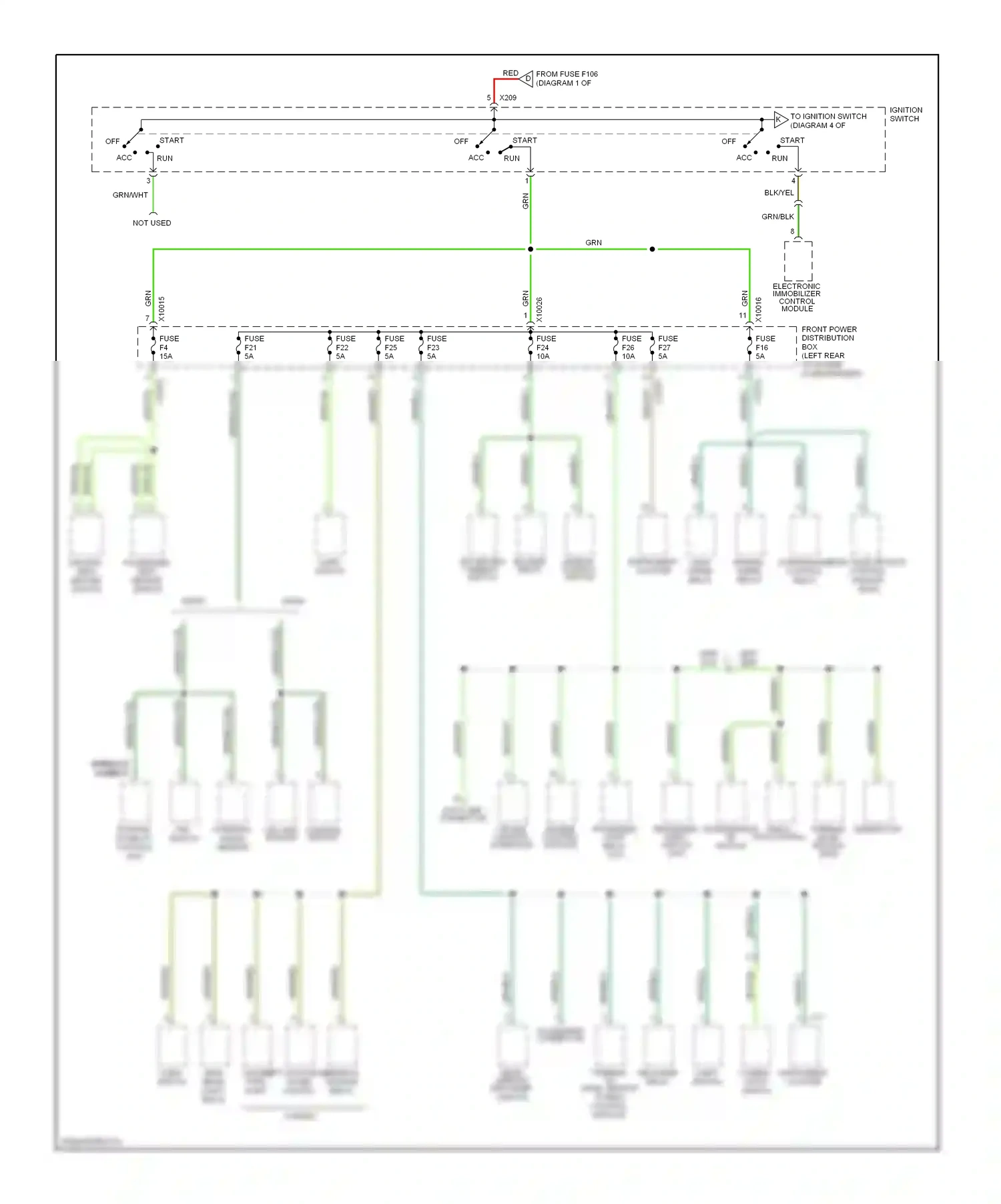 Wiring diagram wht for BMW Z3 E36 facelift (2000-2002) (28 of 34)