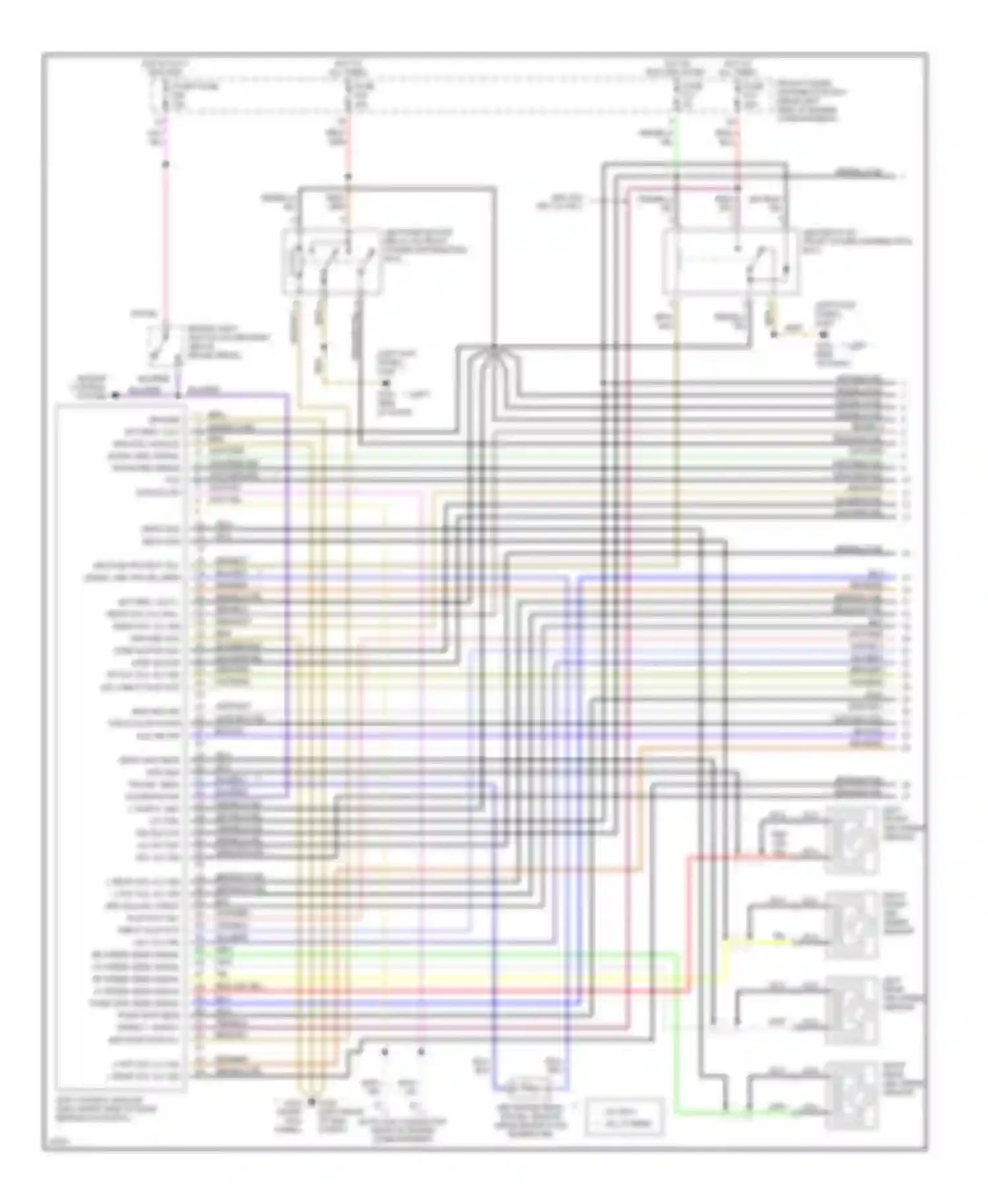 Z3 BMW E36 (1995-2000): 2.8l, anti-lock brake circuits, with traction control (1 of 2)