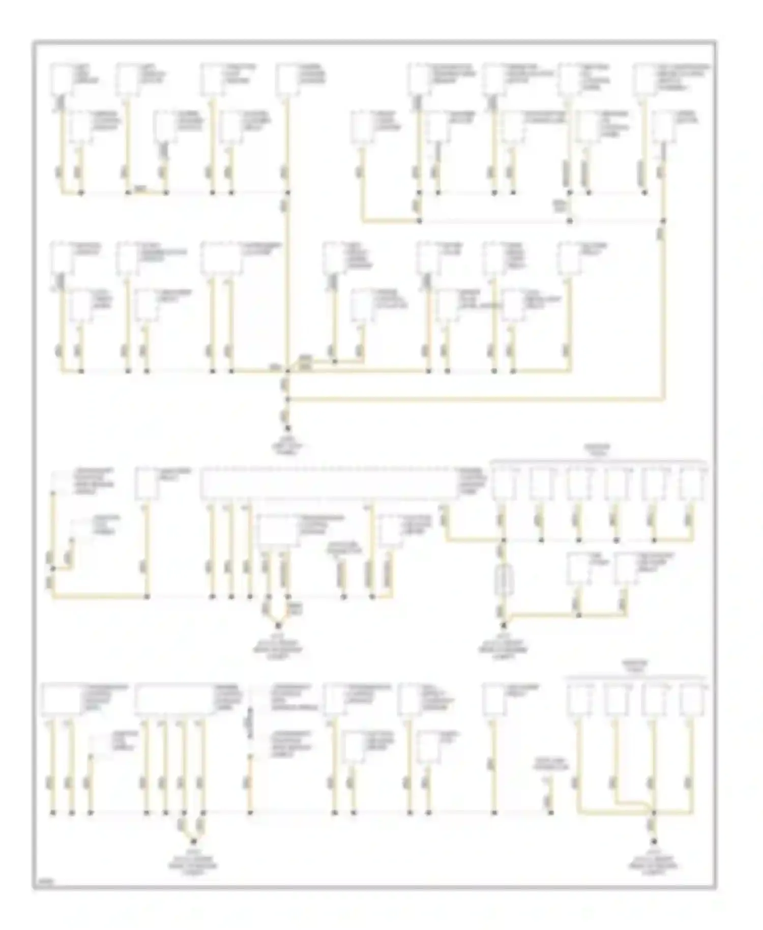 Z3 BMW E36 (1995-2000): Ground distribution circuit (2 of 3)