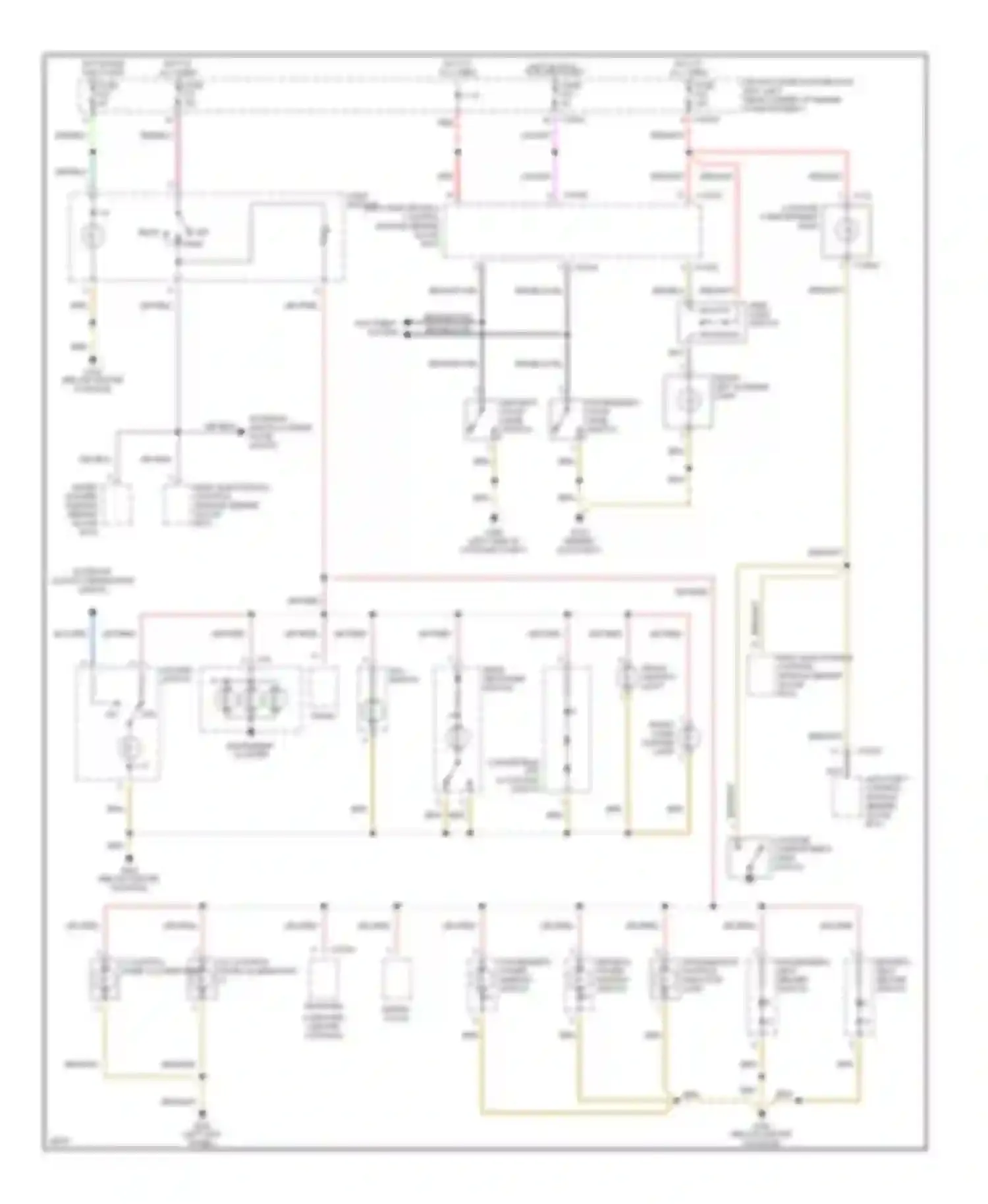 Z3 BMW E36 (1995-2000): Interior light circuit