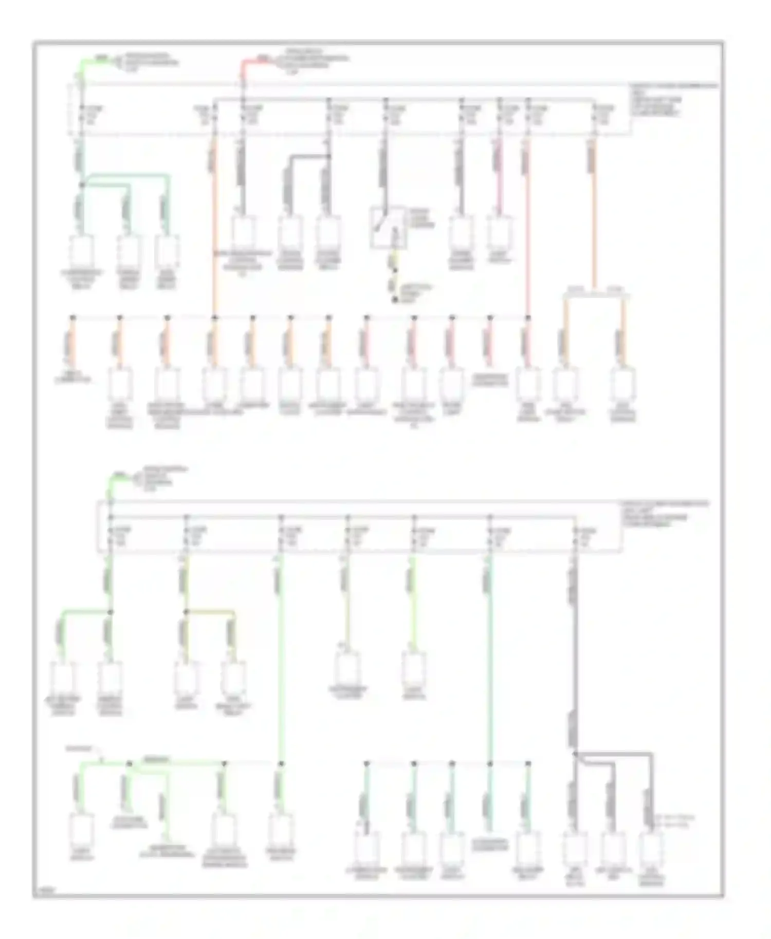Z3 BMW E36 (1995-2000): Power distribution circuit (3 of 3)