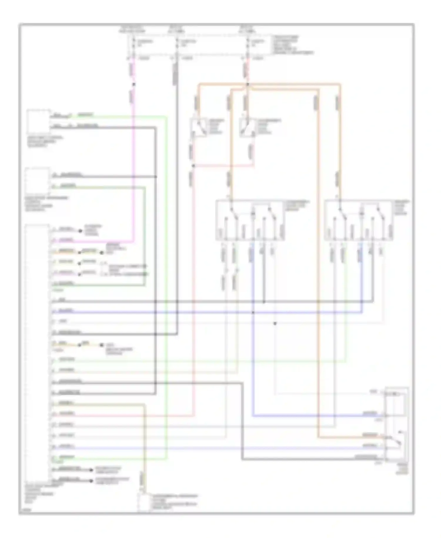 Z3 BMW E36 (1995-2000): Power door lock circuit