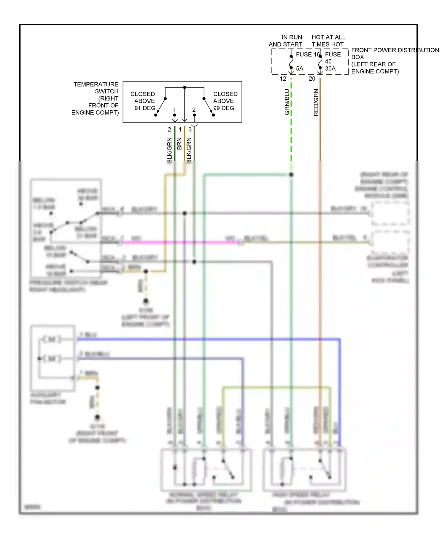 Wiring diagram brn for BMW Z3 E36 (1995-2000) (11 of 49)