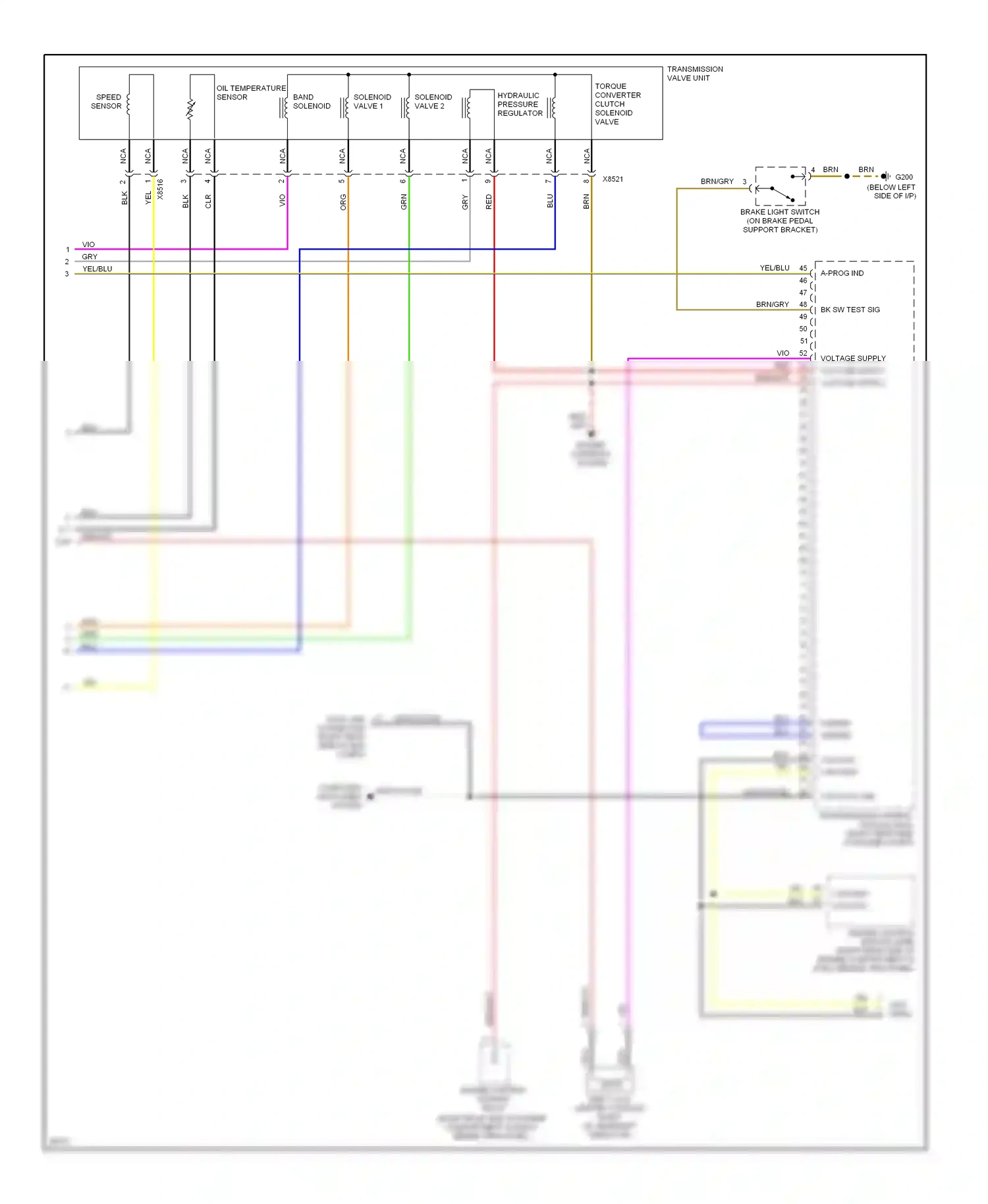 Wiring diagram wht for BMW Z3 E36 (1995-2000) (24 of 24)