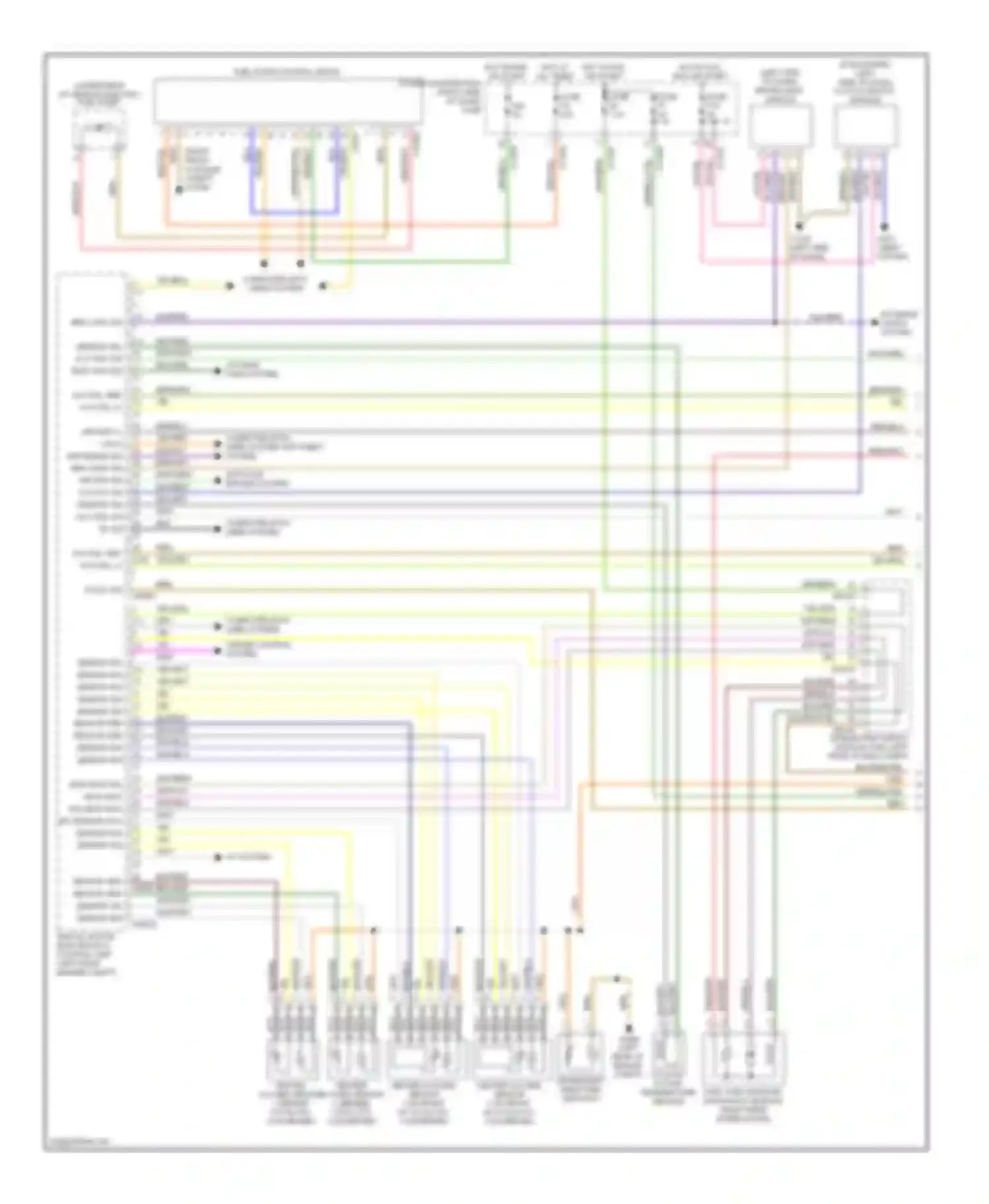 Z4 BMW E85/E86 facelift (2005-2009): Wiring diagram engine performance 3.0l (1 of 4)
