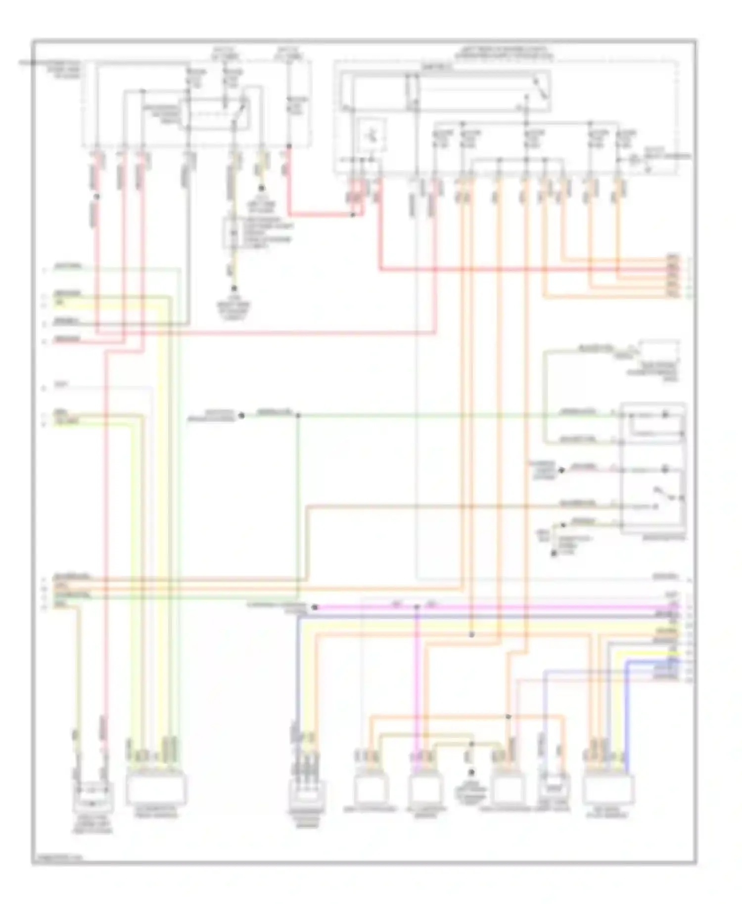 Z4 BMW E85/E86 facelift (2005-2009): Wiring diagram engine performance 3.0l (2 of 4)