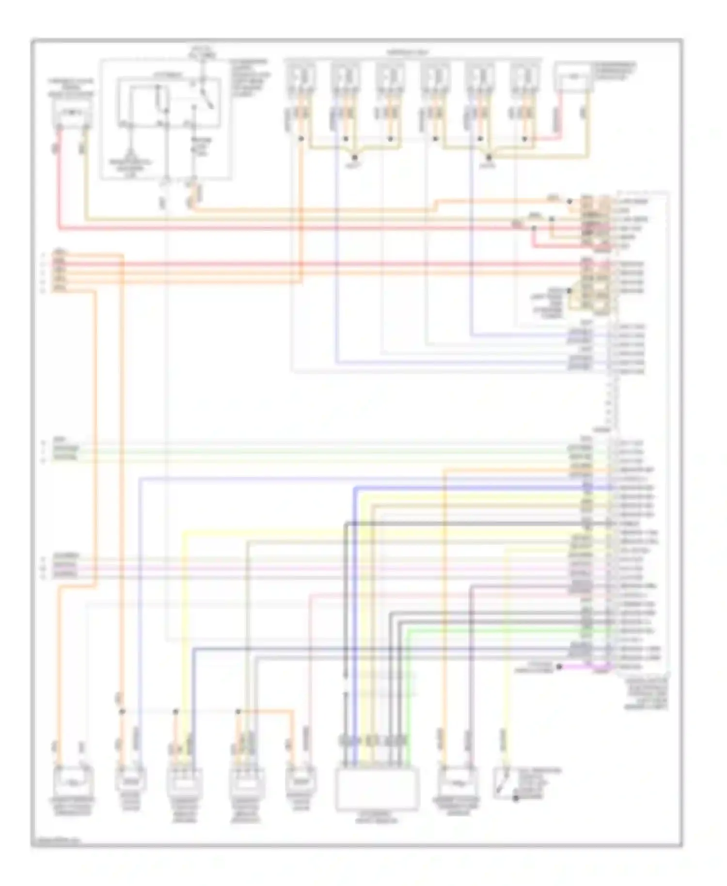 Z4 BMW E85/E86 facelift (2005-2009): Wiring diagram engine performance 3.0l (4 of 4)