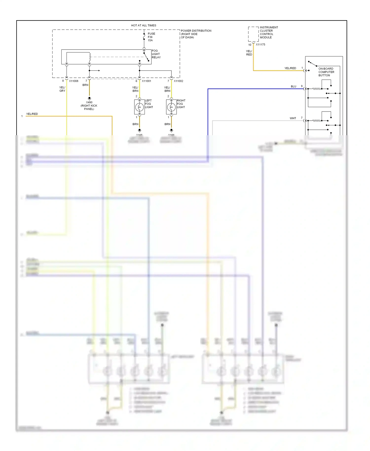Wiring diagram blk for BMW Z4 E85/E86 facelift (2005-2009) (13 of 40)