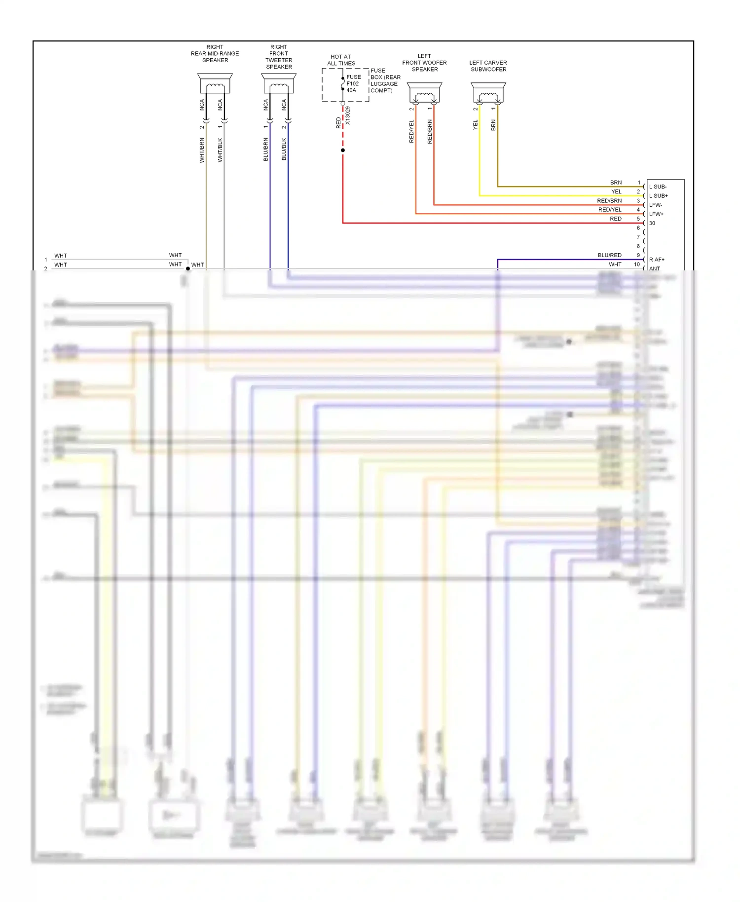 Wiring diagram blk for BMW Z4 E85/E86 facelift (2005-2009) (32 of 40)