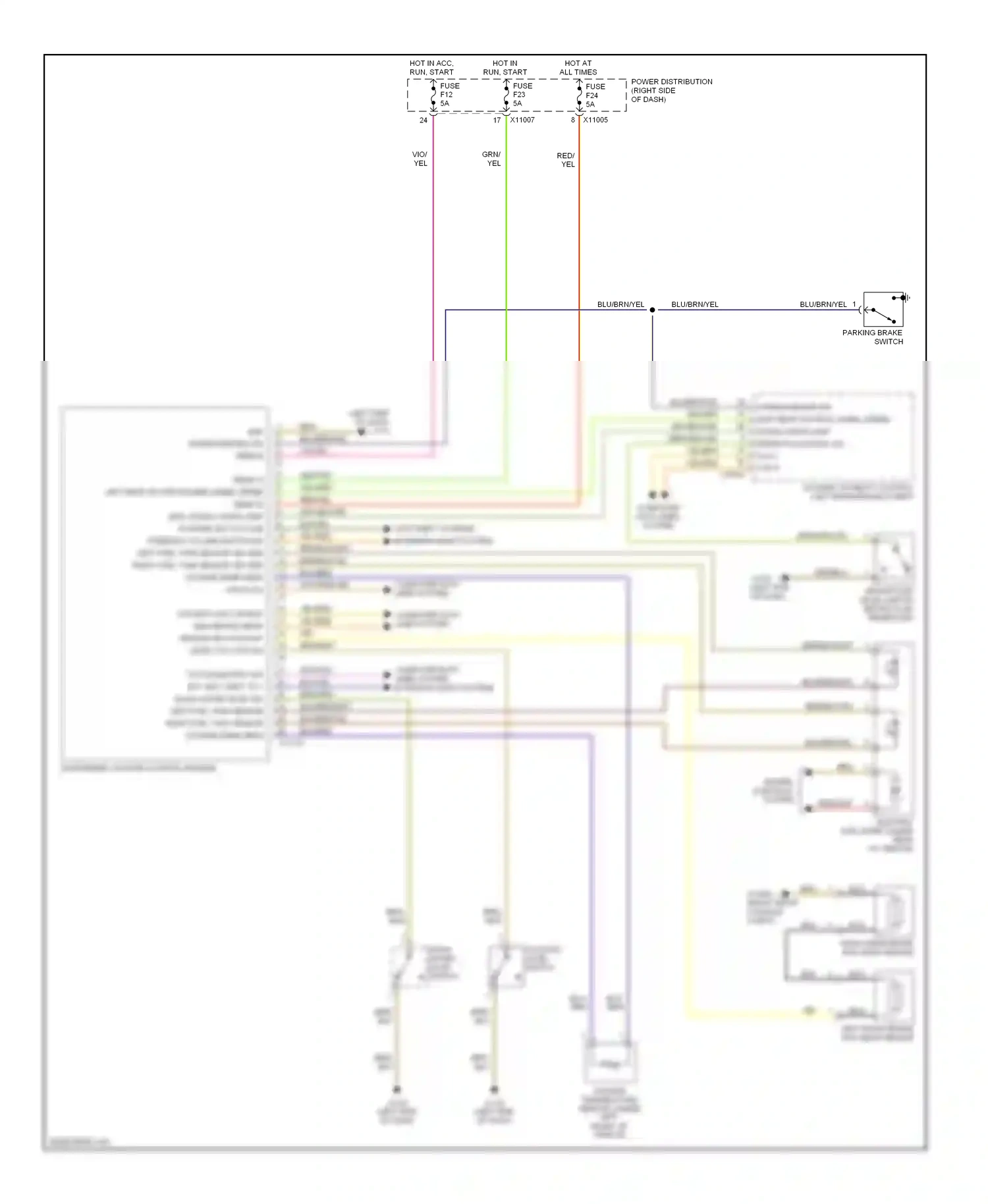 Wiring diagram blk for BMW Z4 E85/E86 facelift (2005-2009) (14 of 40)