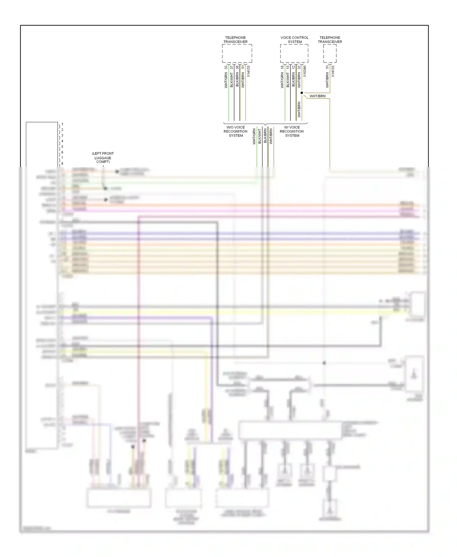 Wiring diagram cd changer for BMW Z4 E85/E86 facelift (2005-2009) (3 of 4)