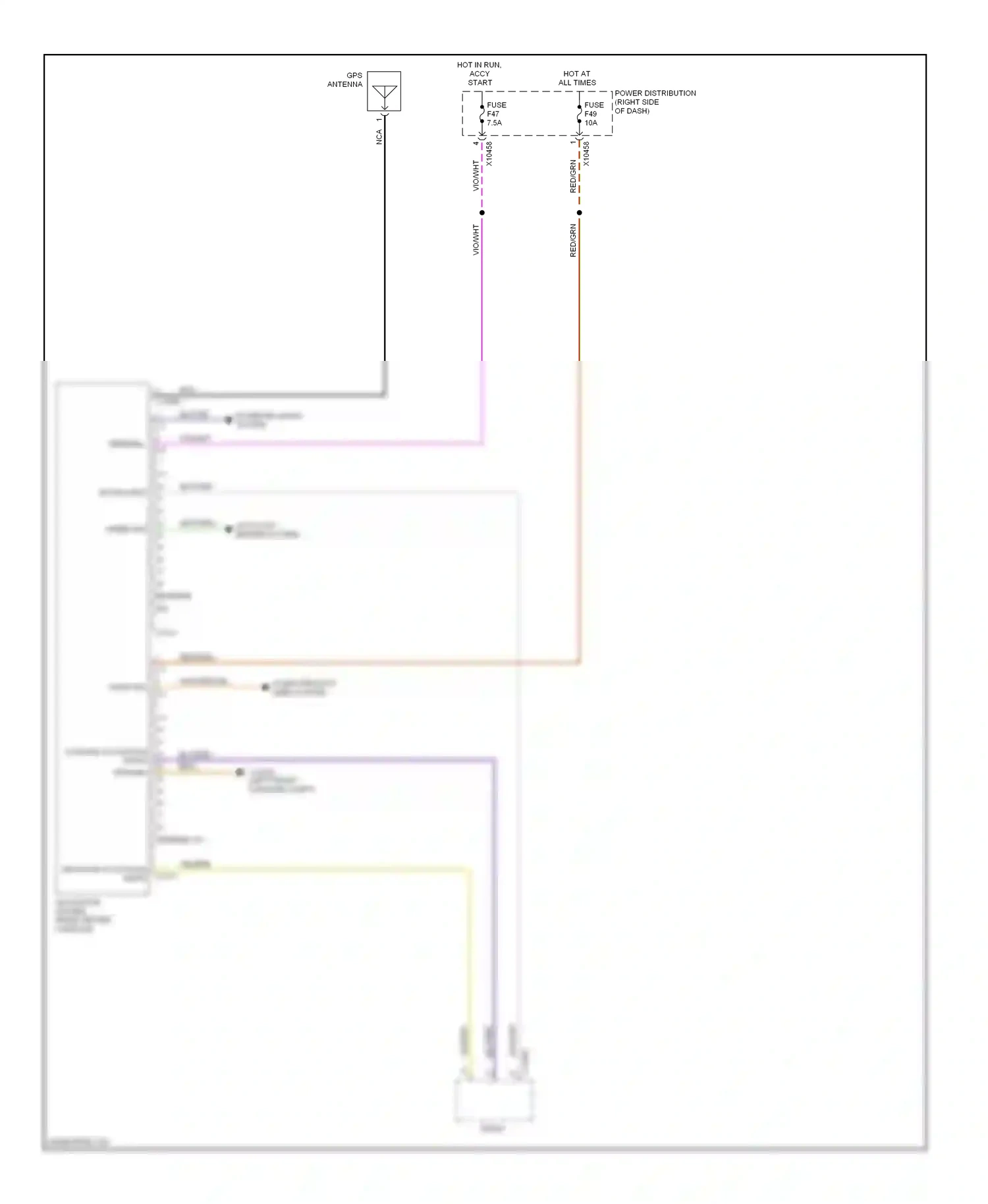 Wiring diagram nca for BMW Z4 E85/E86 facelift (2005-2009) (17 of 38)