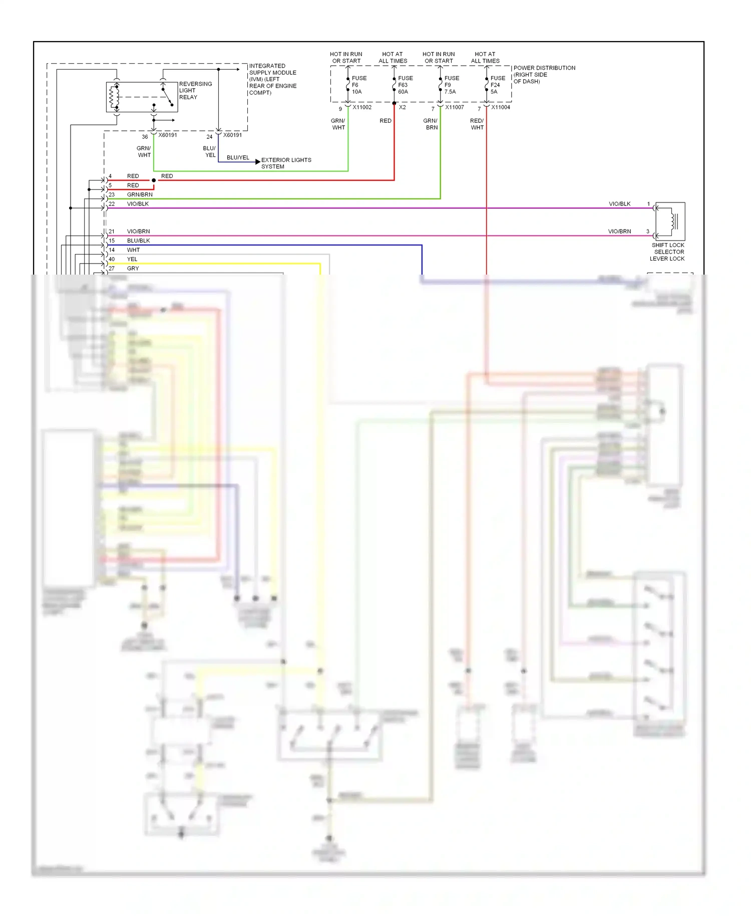Wiring diagram nca for BMW Z4 E85/E86 facelift (2005-2009) (37 of 38)