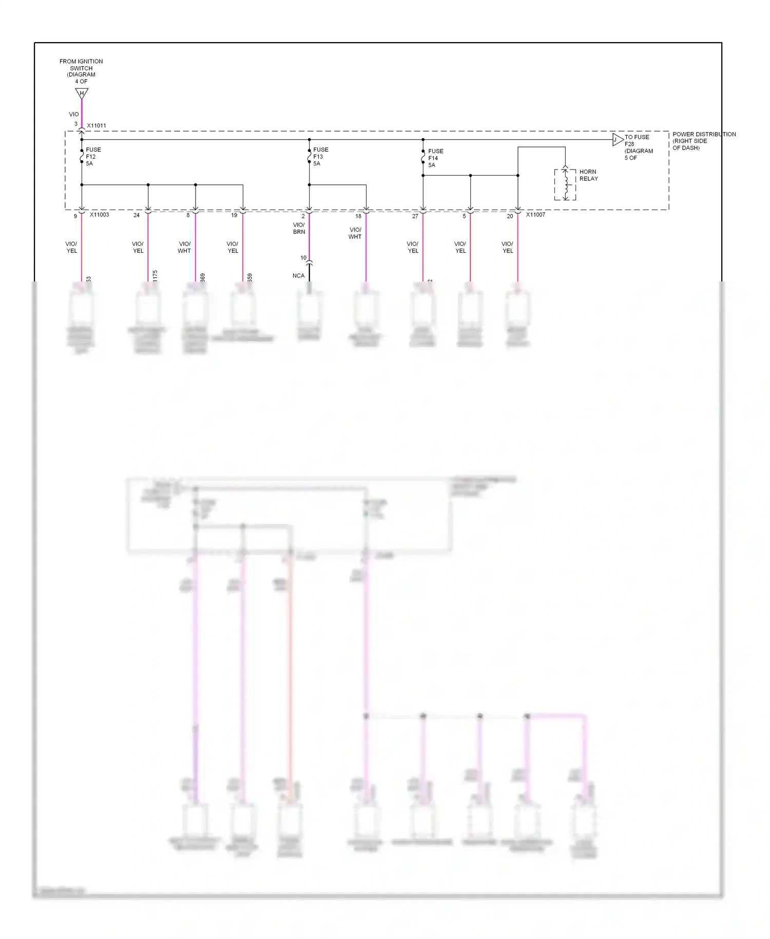 Wiring diagram rain/ headlight sensor for BMW Z4 E85/E86 facelift (2005-2009) (2 of 2)