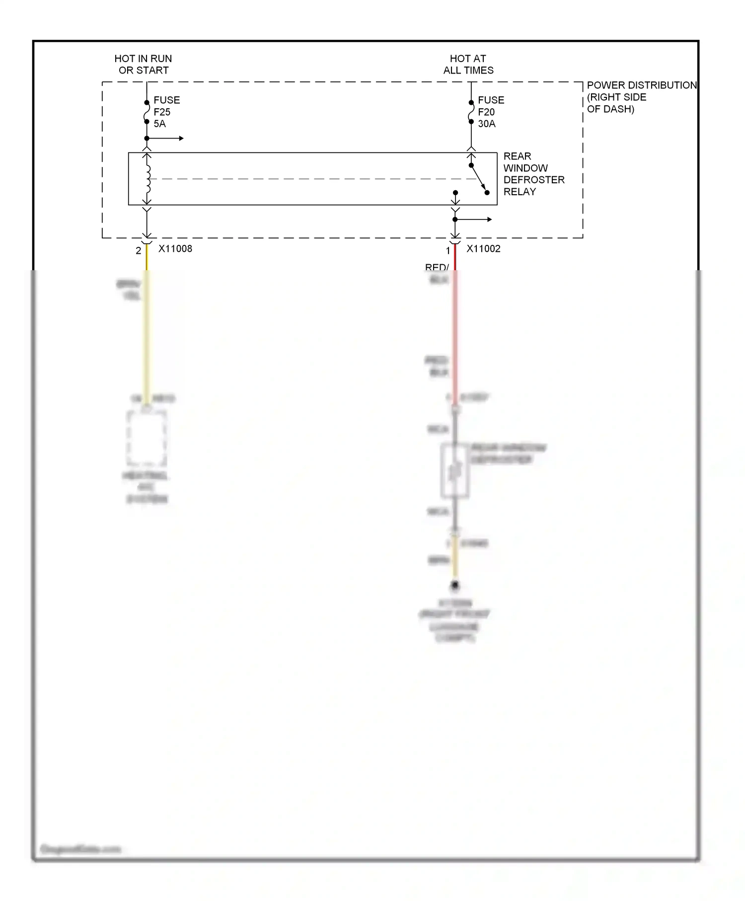 Wiring diagram red for BMW Z4 E85/E86 facelift (2005-2009) (12 of 45)