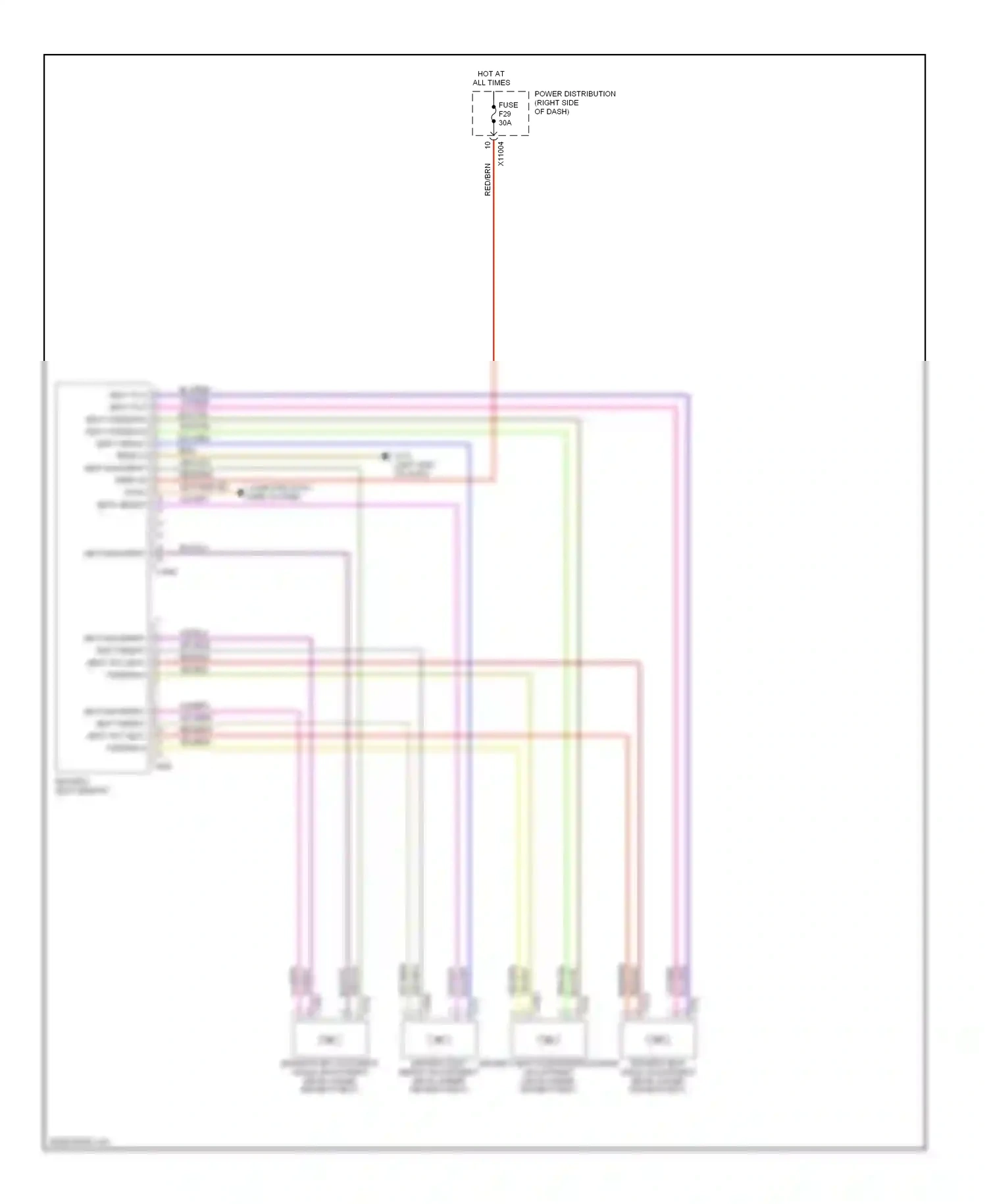 Wiring diagram vio/red for BMW Z4 E85/E86 facelift (2005-2009) (1 of 1)