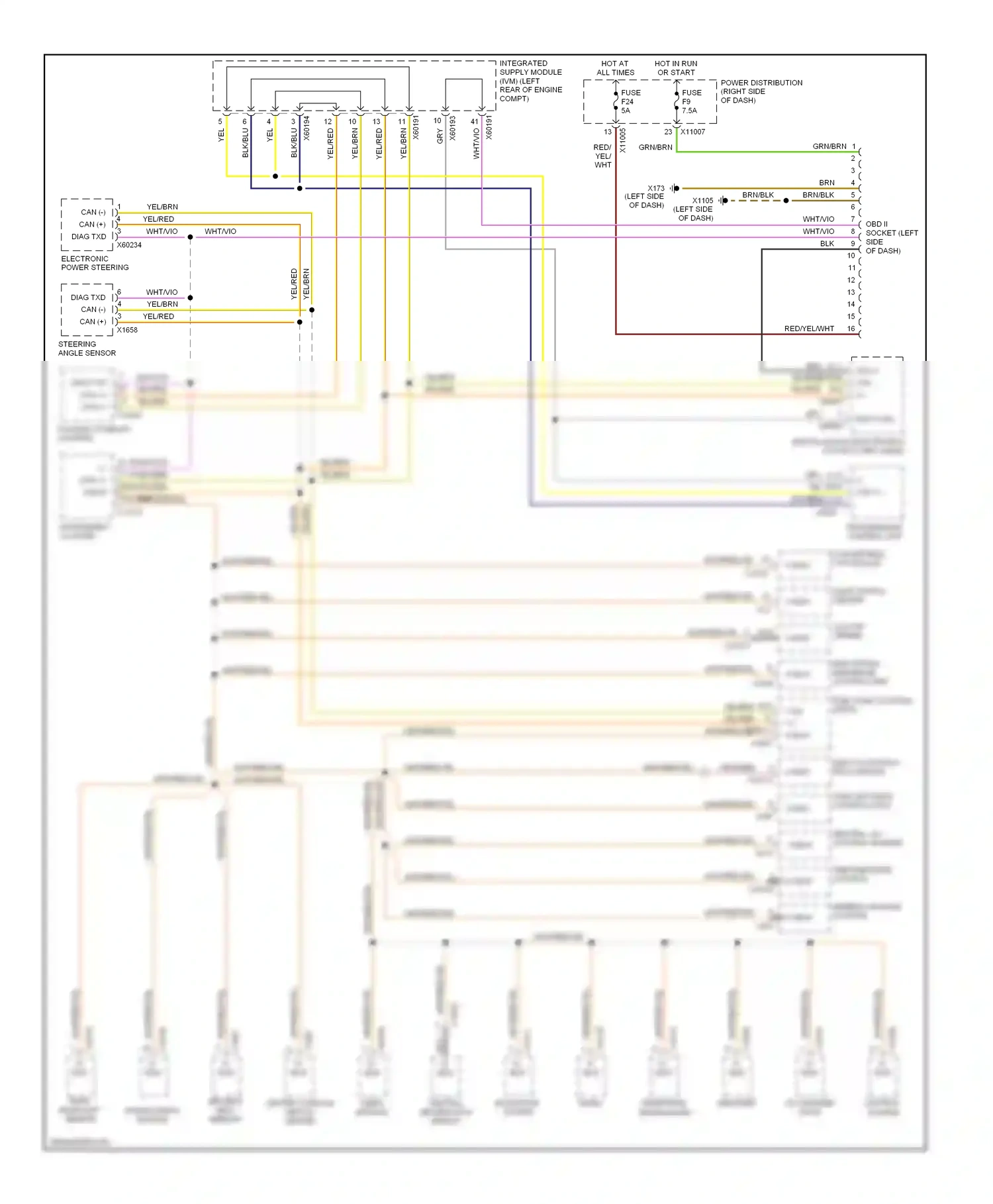 Wiring diagram wht for BMW Z4 E85/E86 facelift (2005-2009) (5 of 40)