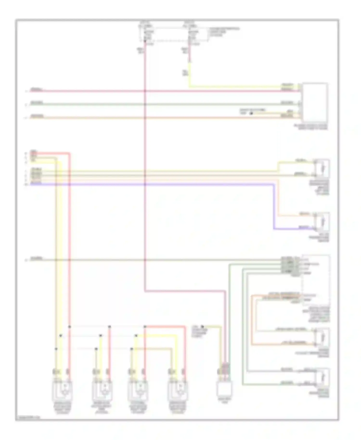 Z4 BMW E85/E86 (2002-2005): Automatic a/c circuit (2 of 2)