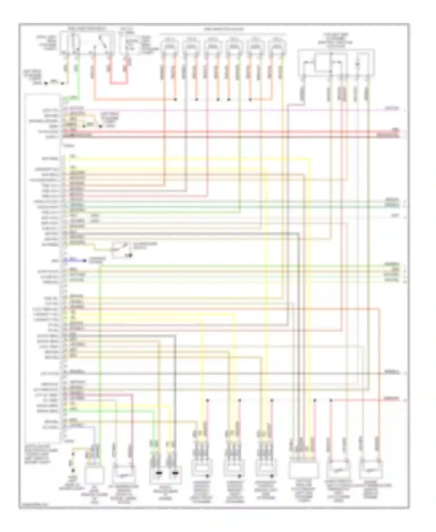 Z4 BMW E85/E86 (2002-2005): Wiring diagram engine performance 3.0l (1 of 3)