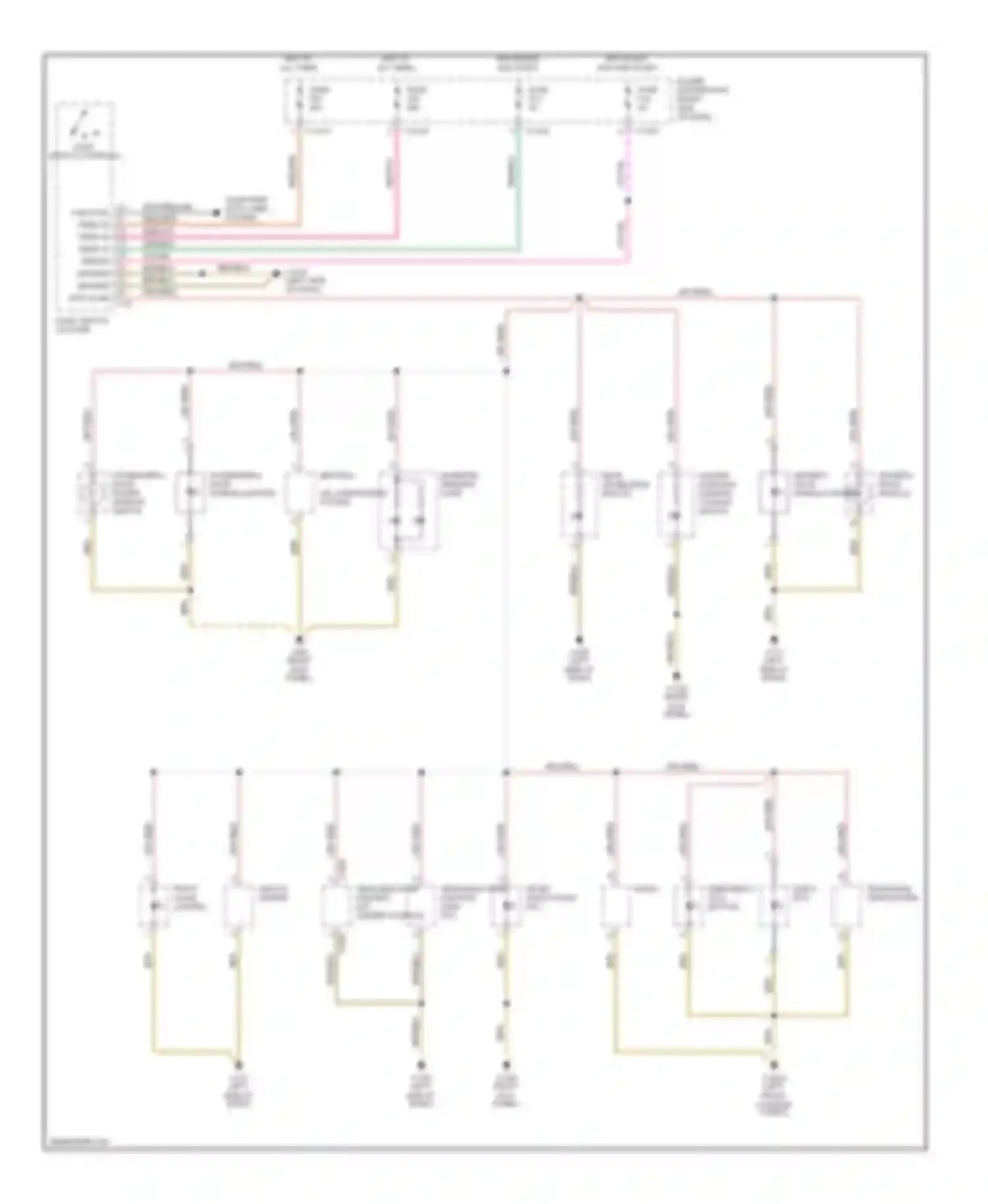Z4 BMW E85/E86 (2002-2005): Instrument illumination circuit